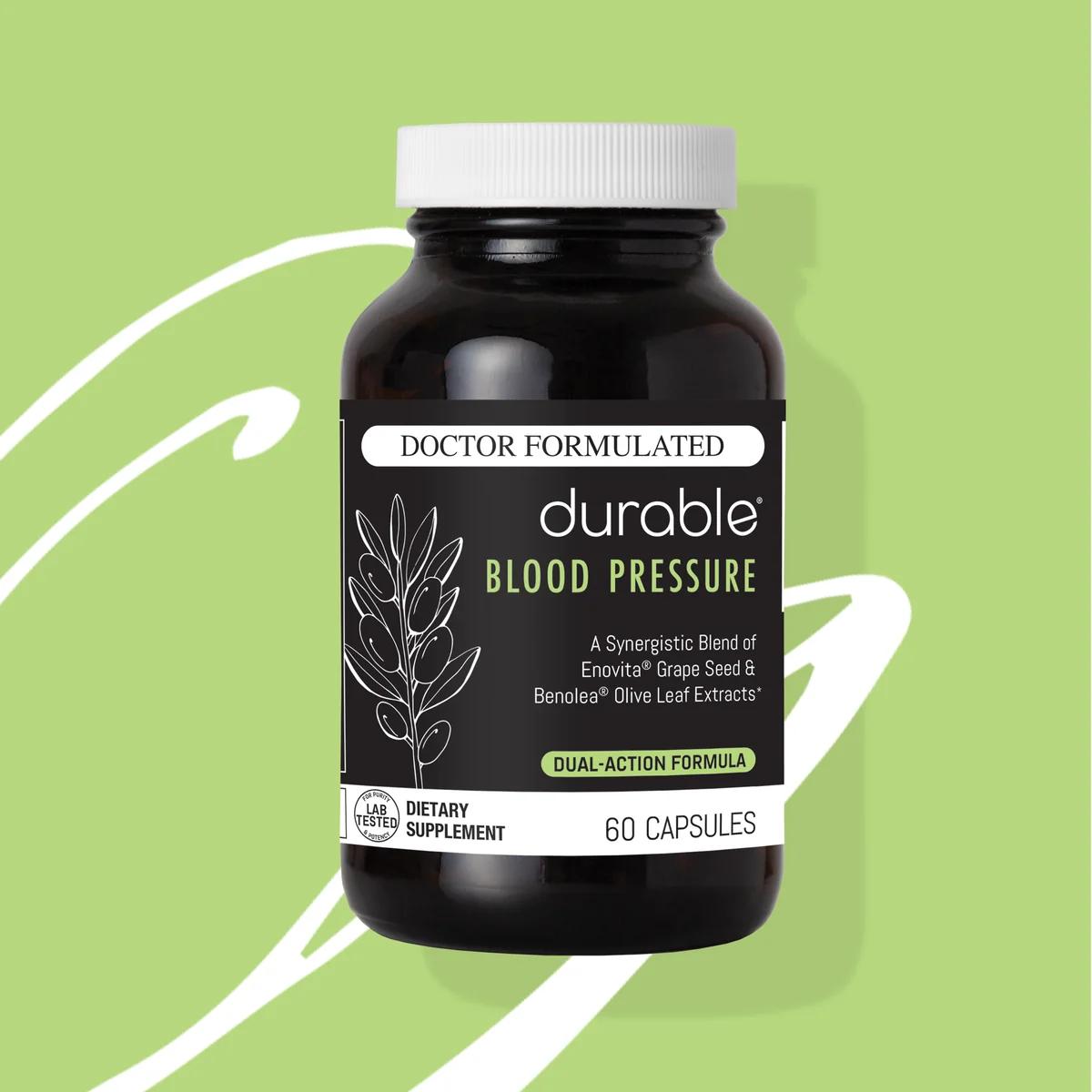 Durable BLOOD PRESSURE® - 3 Bottles (90 day supply)