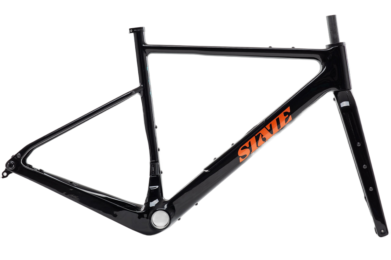 Carbon All-Road v2 Frame & Fork Set - Sidewinder Black - Medium - 54cm