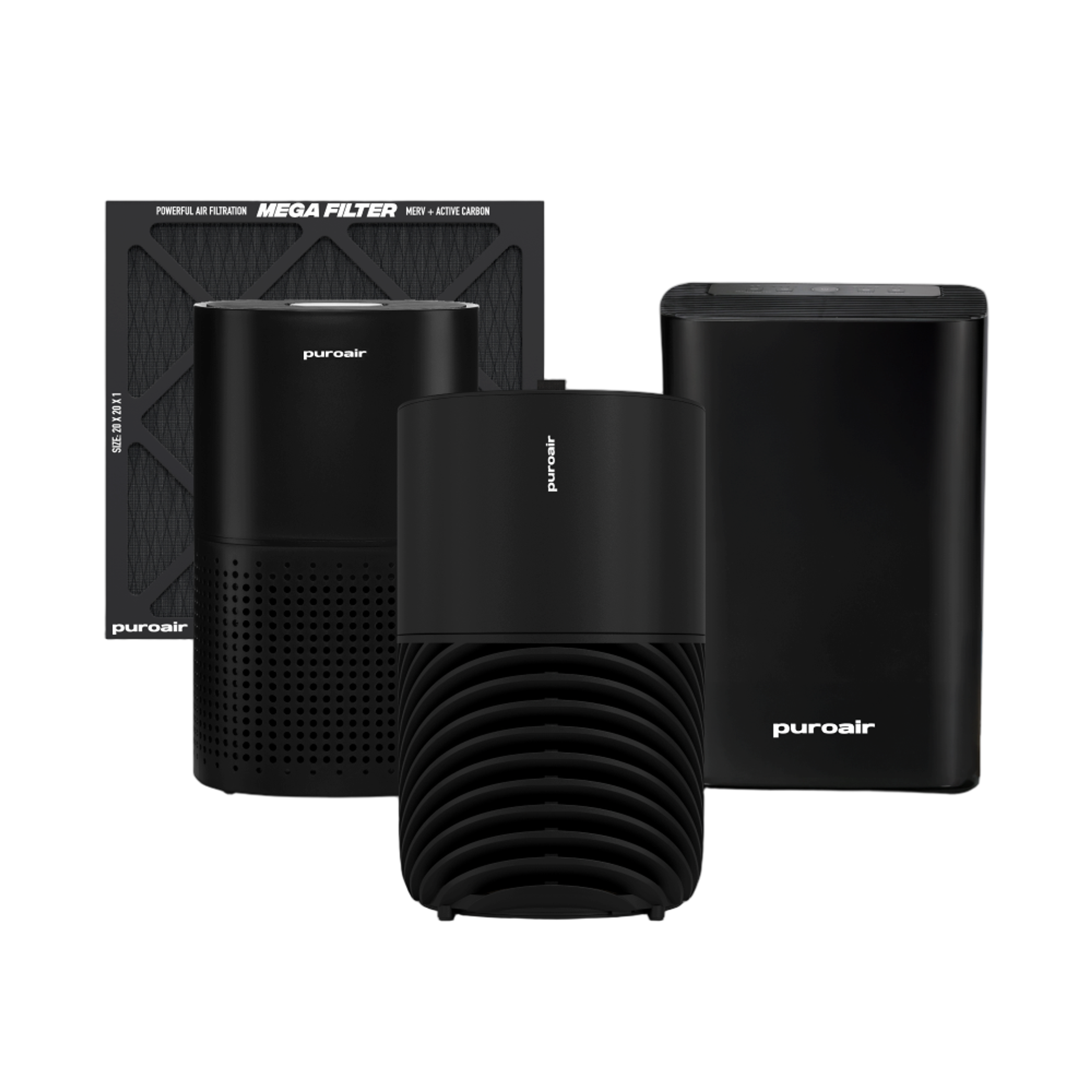 PuroAir Protected Bundle with air purifiers and HVAC filters