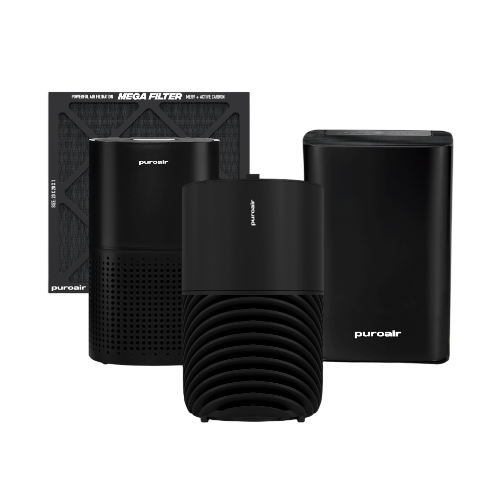 PuroAir Protected Bundle with air purifiers and HVAC filters