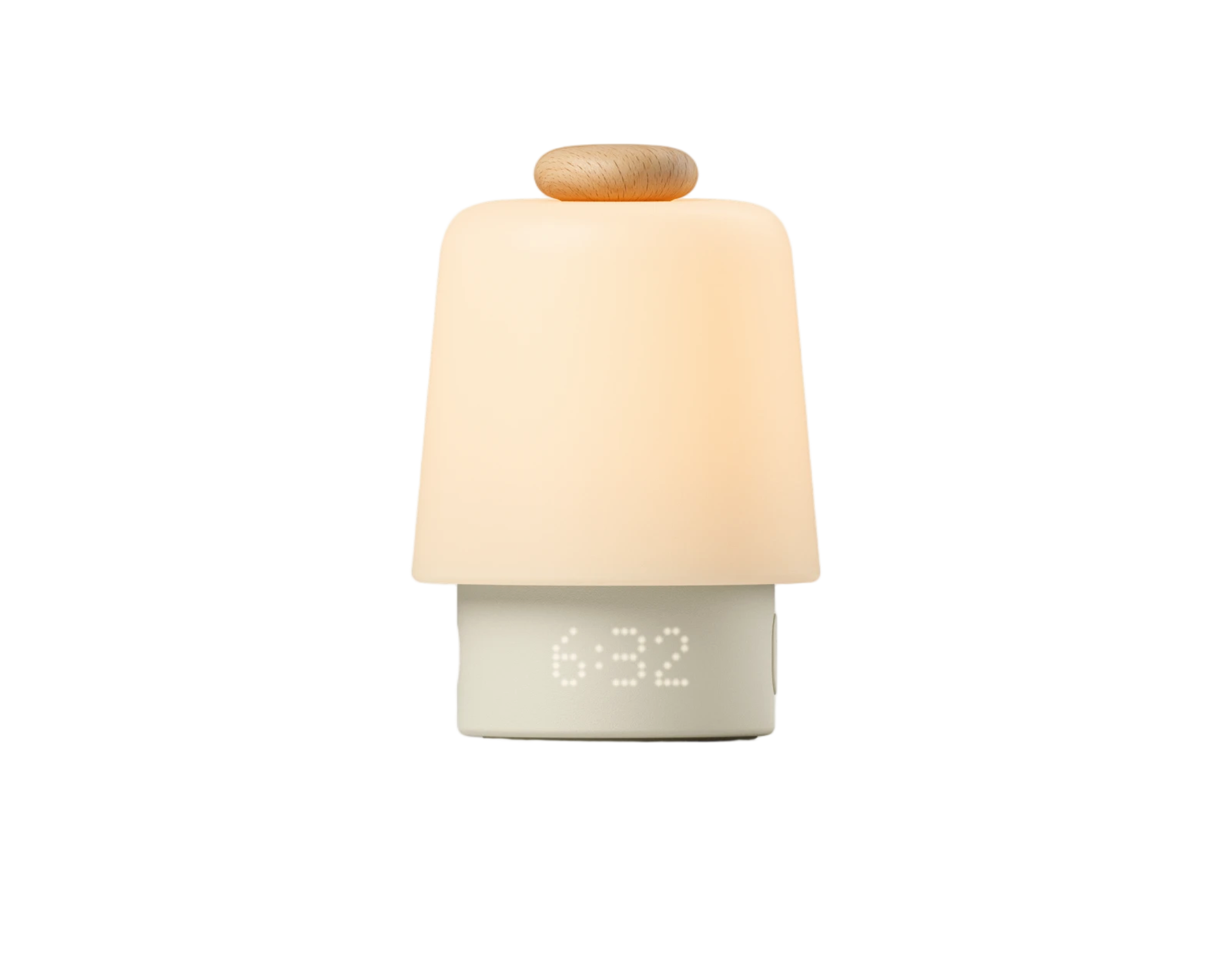 Hatch Baby sound and light machine in beechwood finish
