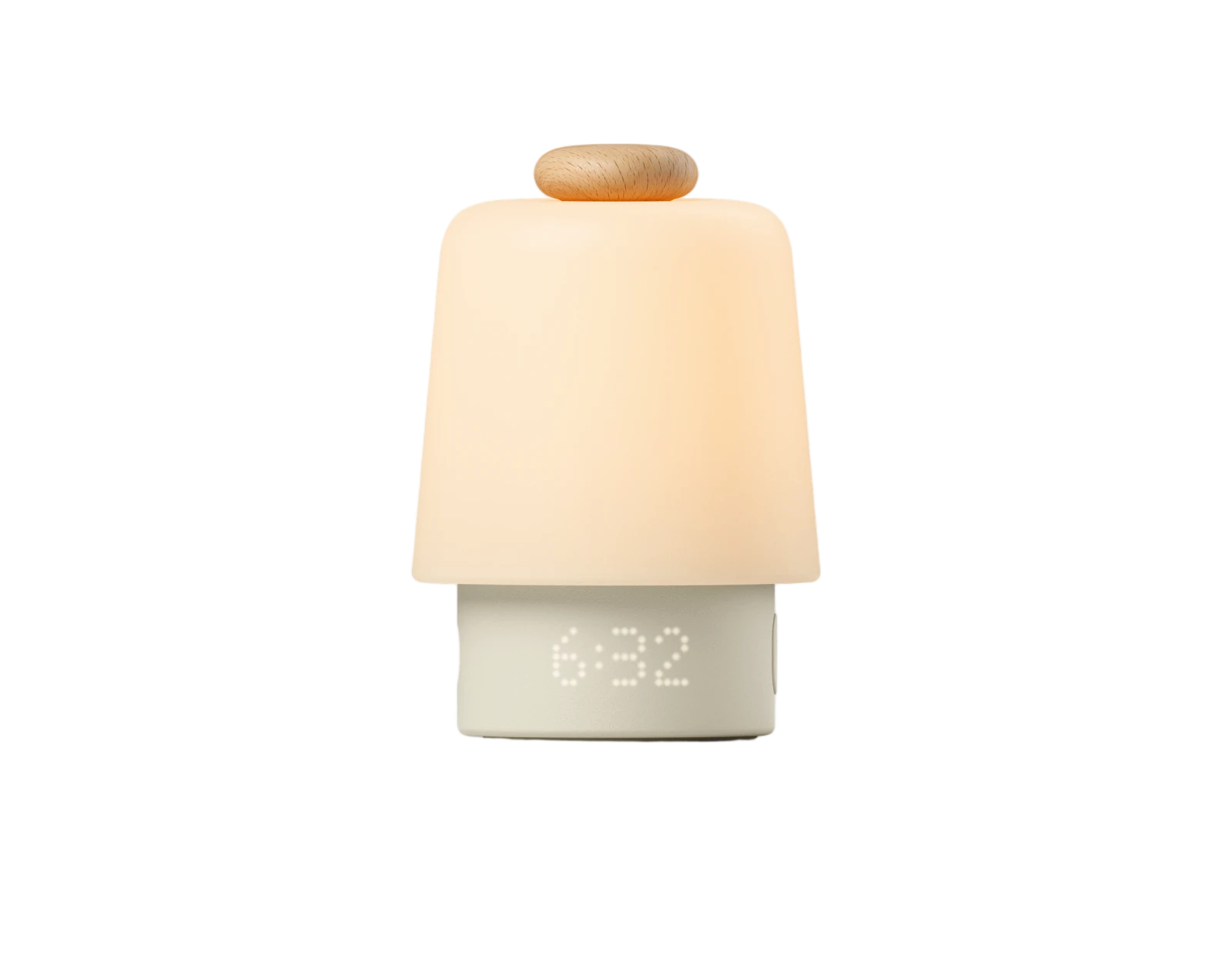 Hatch Baby sound and light machine in beechwood finish