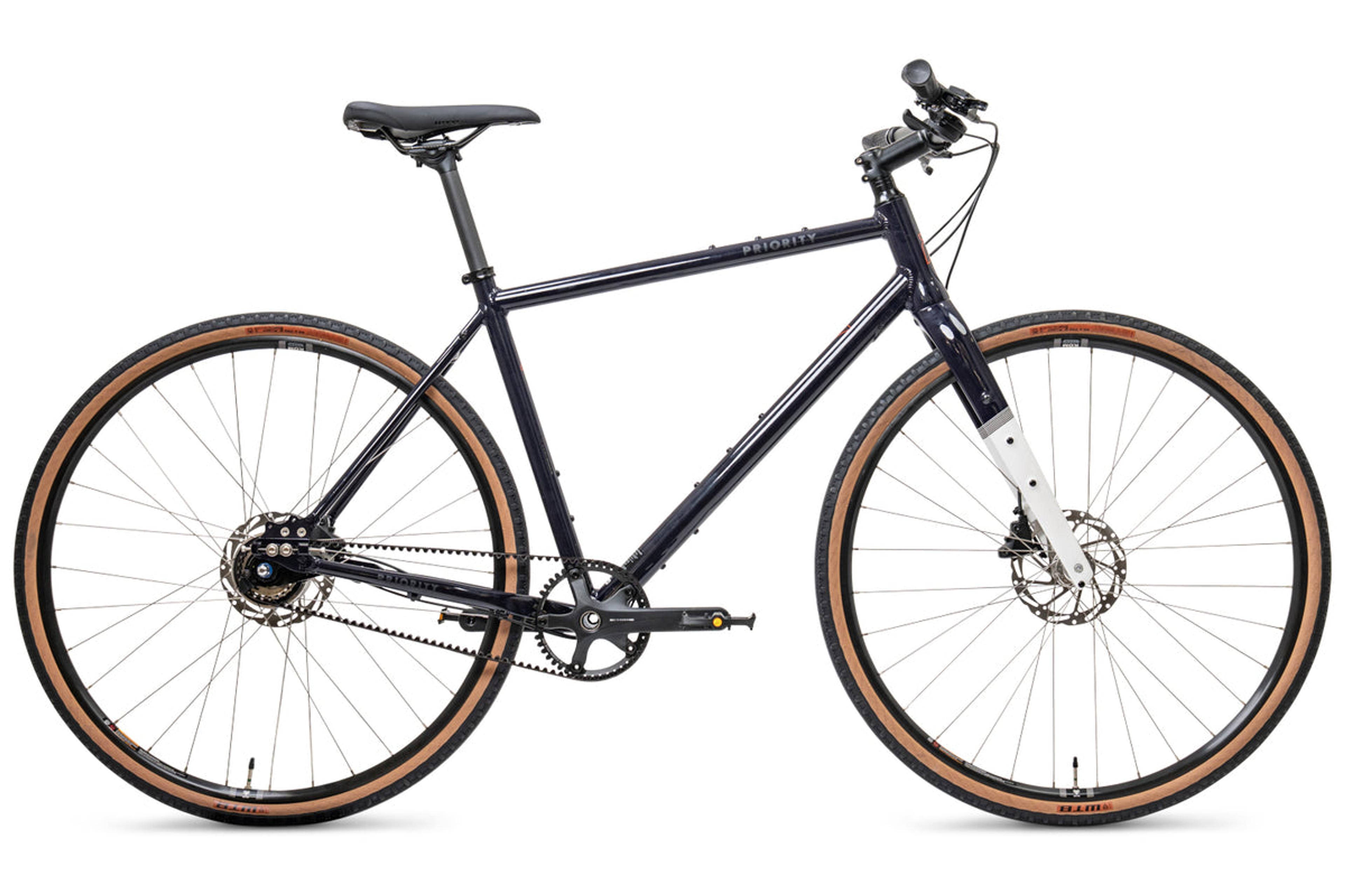 Product image for Priority Apollo Gravel Bicycle in Flat Bar - Aluminum / Small / Deep Space