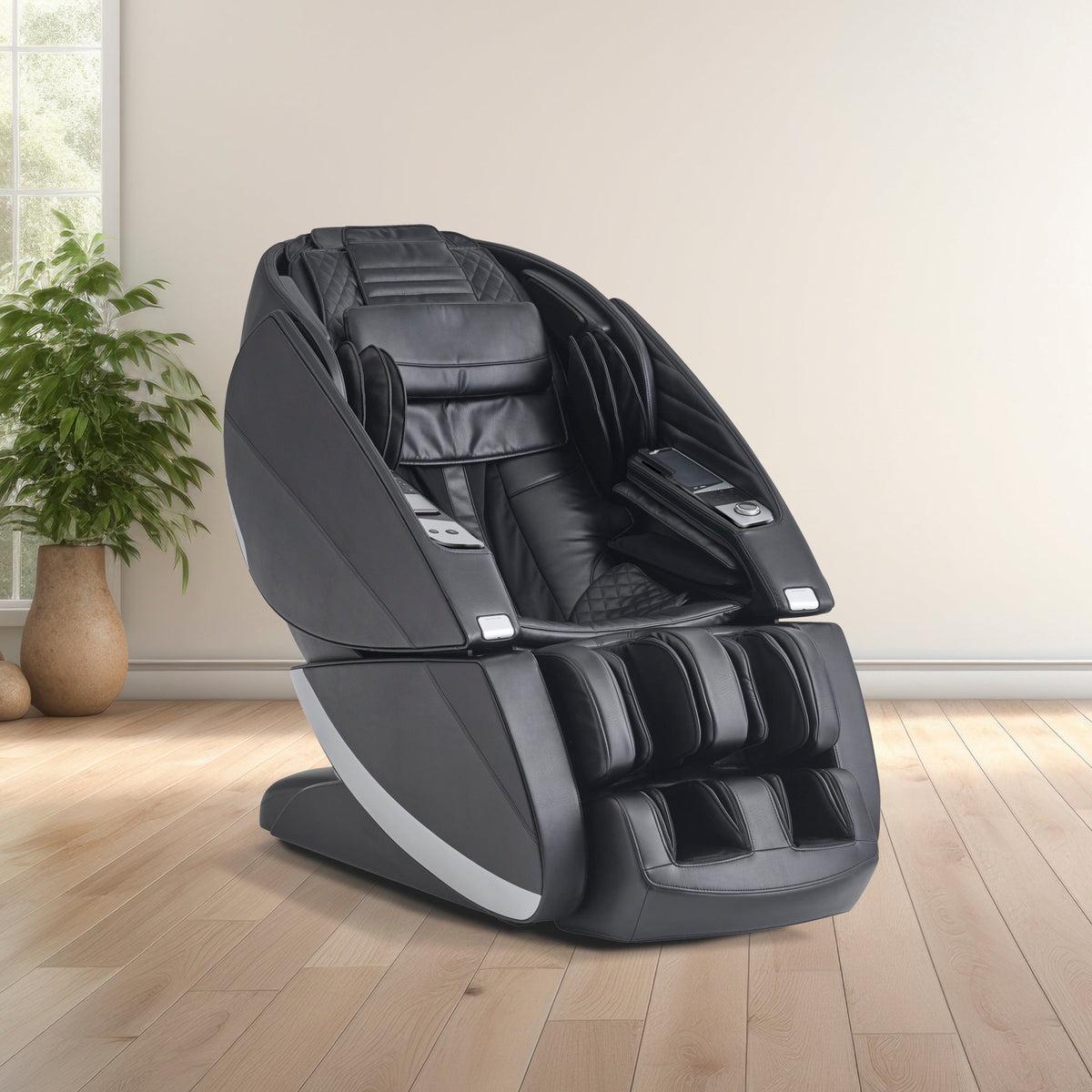 Product image for Super Novo X Massage Chair in Black SofHyde / Black SofHyde