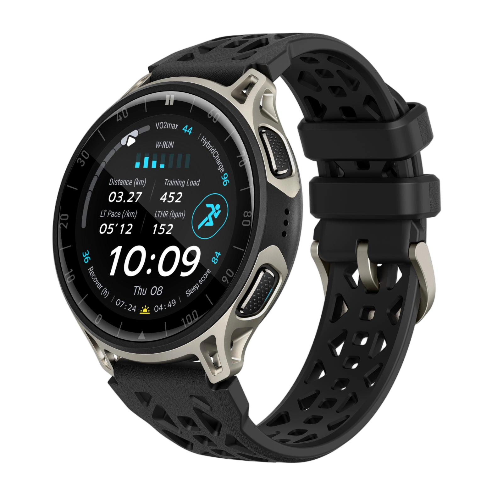 Amazfit Cheetah 2 Pro smartwatch with hybrid charge cable