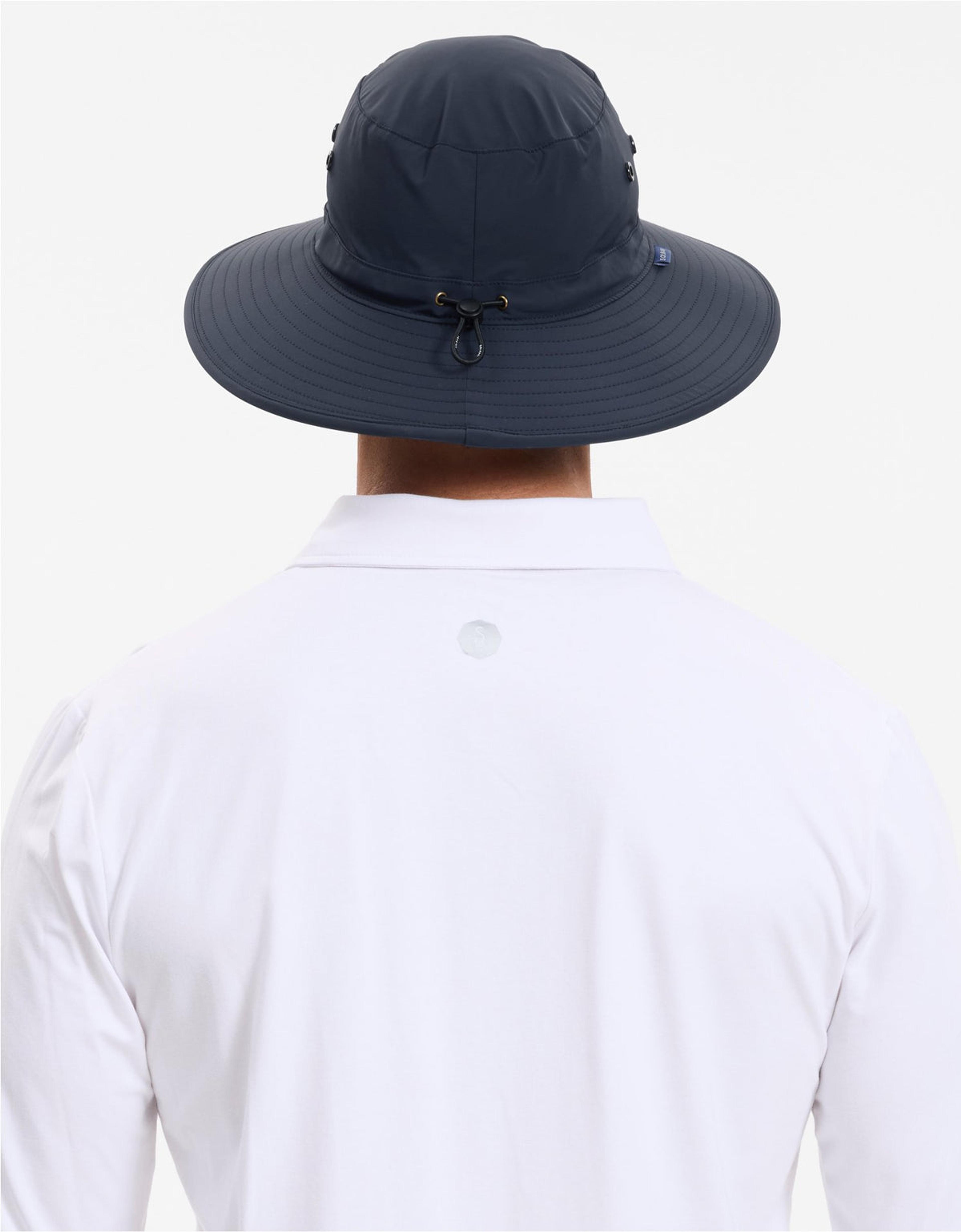 Traveller Broad Brim Sun Hat UPF 50+ in Navy