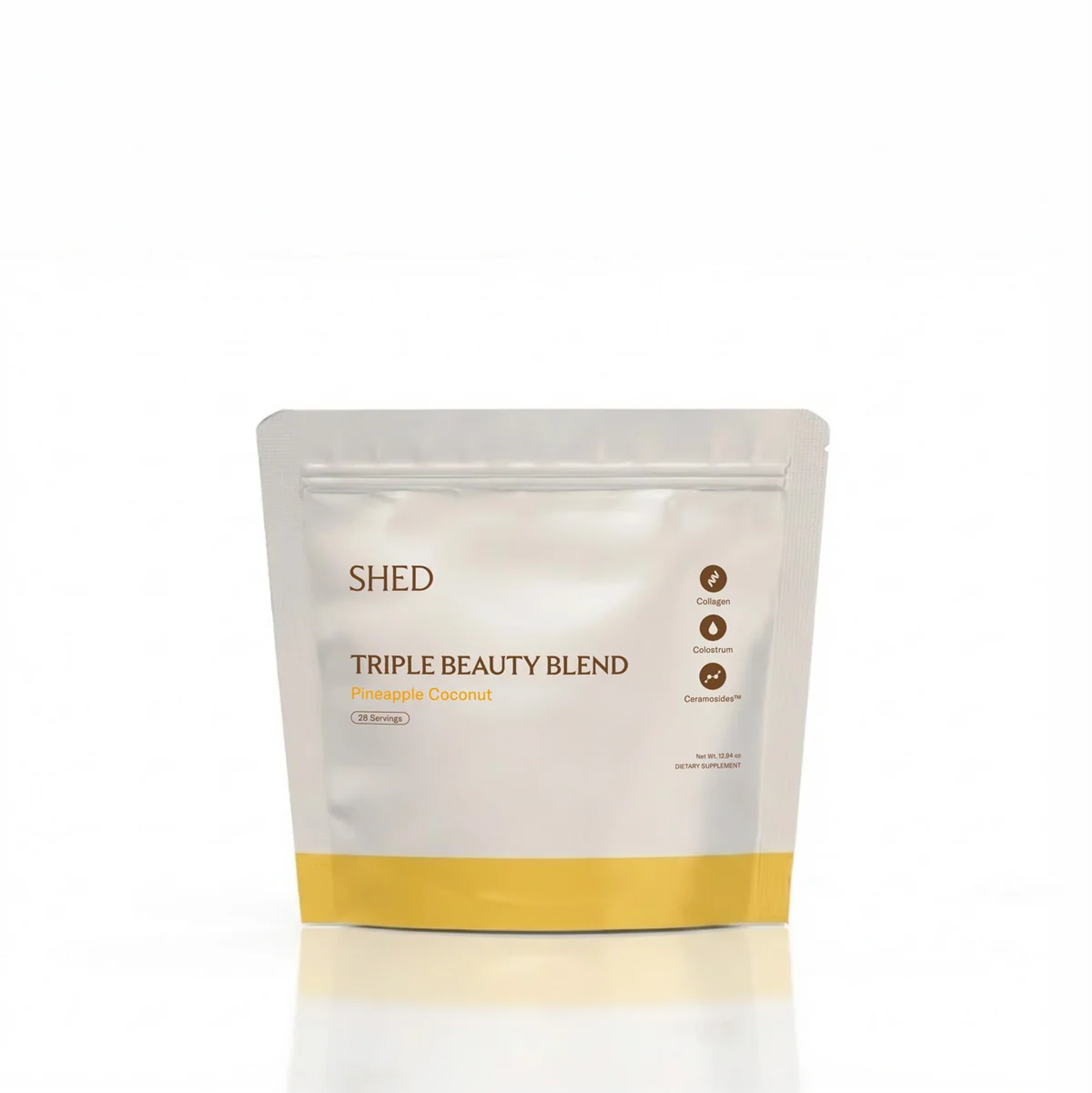 Product image for Shed Nutrition Triple Beauty Blend in Pineapple Coconut