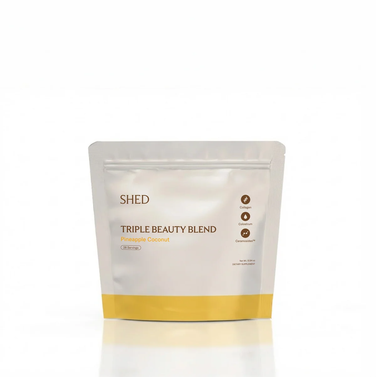 Product image for Shed Nutrition Triple Beauty Blend in Pineapple Coconut