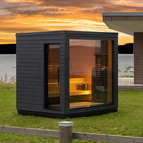 SaunaLife Garden G6 Luxury Outdoor Home Sauna | 5 Person Sauna, Pre-Assembled image 3