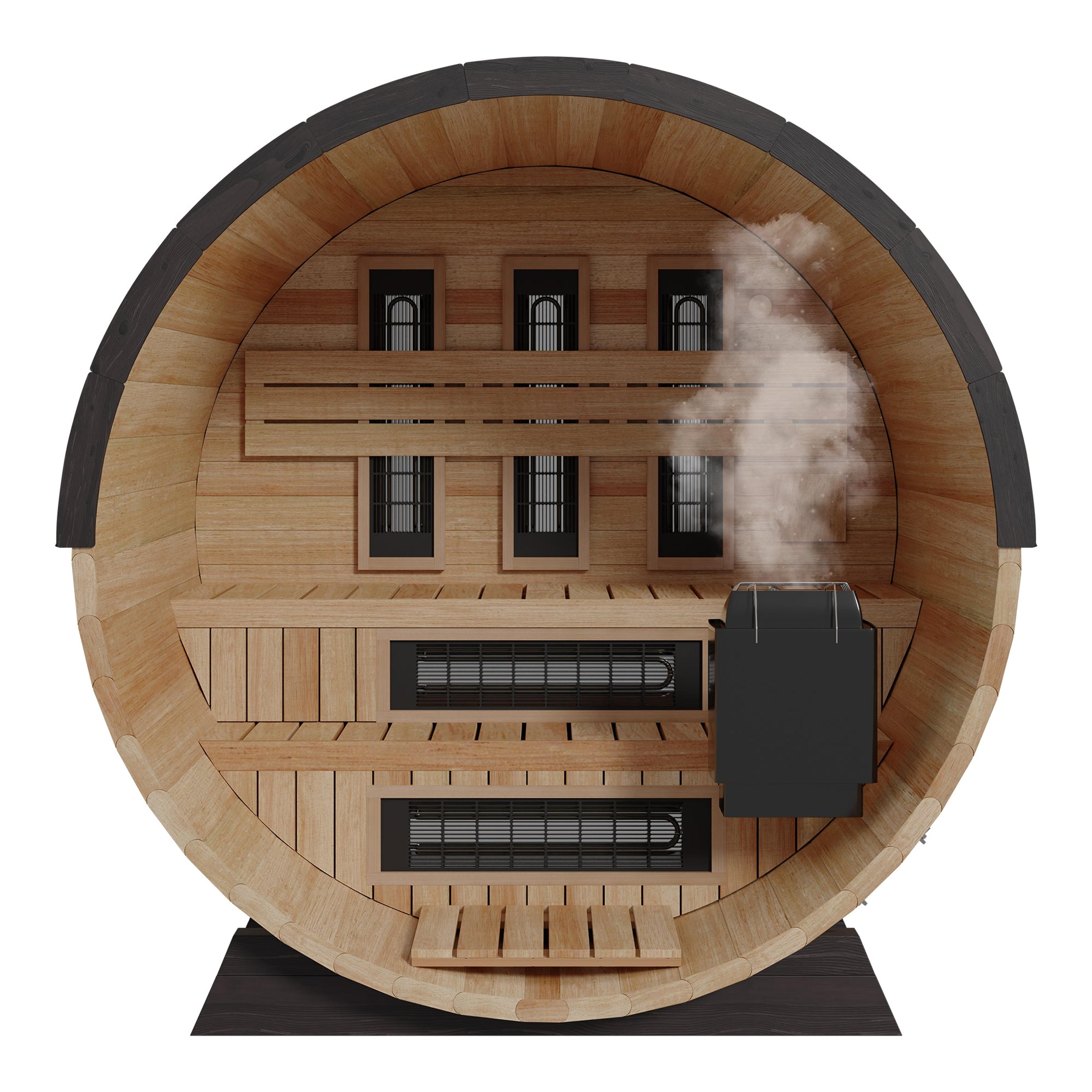 Finnmark FD-7 Infrared & Steam Barrel Sauna image 2