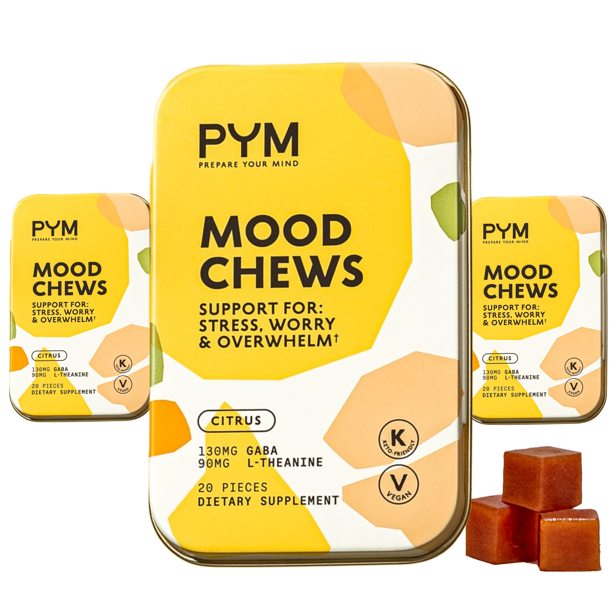 Mood Chews - 6-Pack (120 Chews) / Citrus