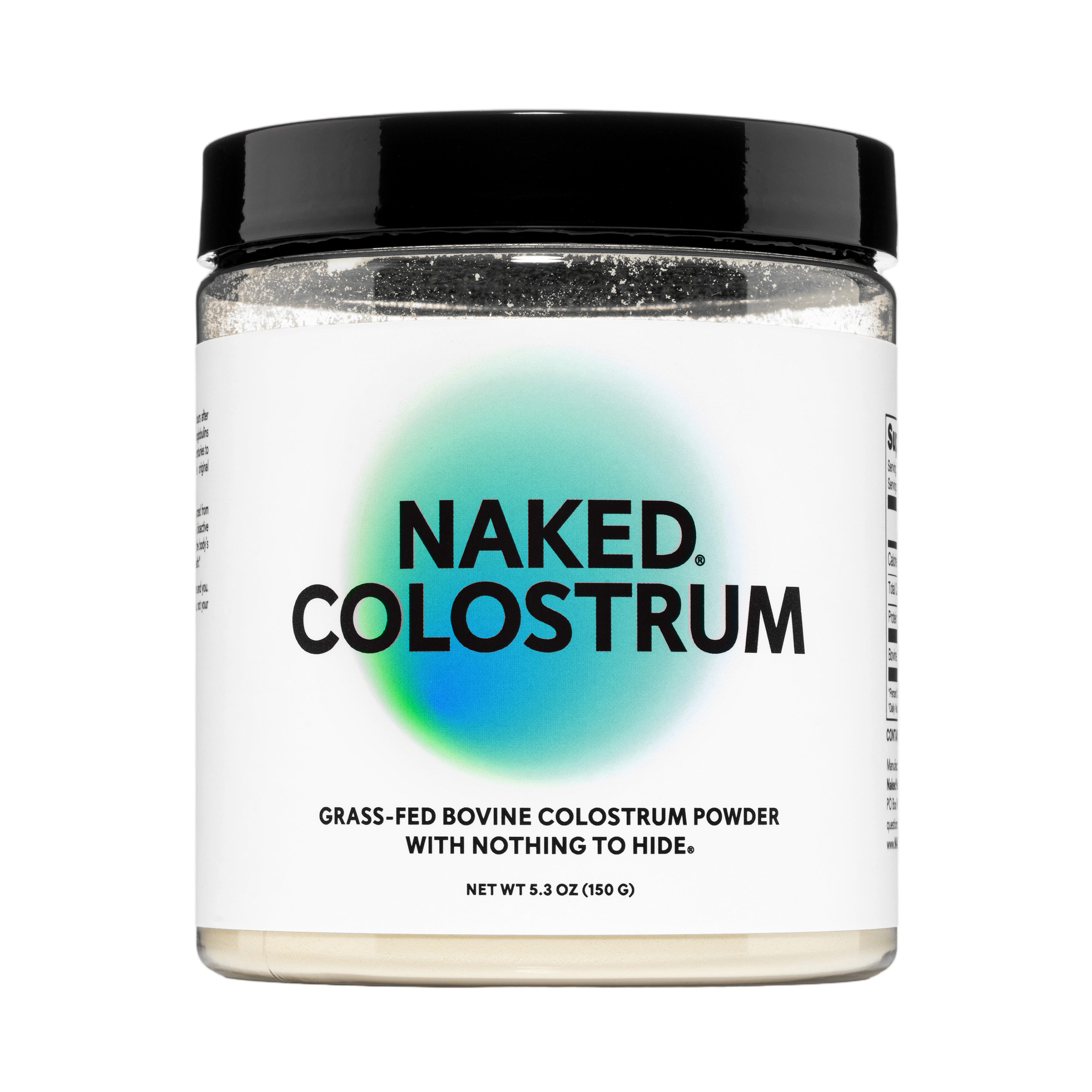 Bag of Naked Colostrum grass-fed powder