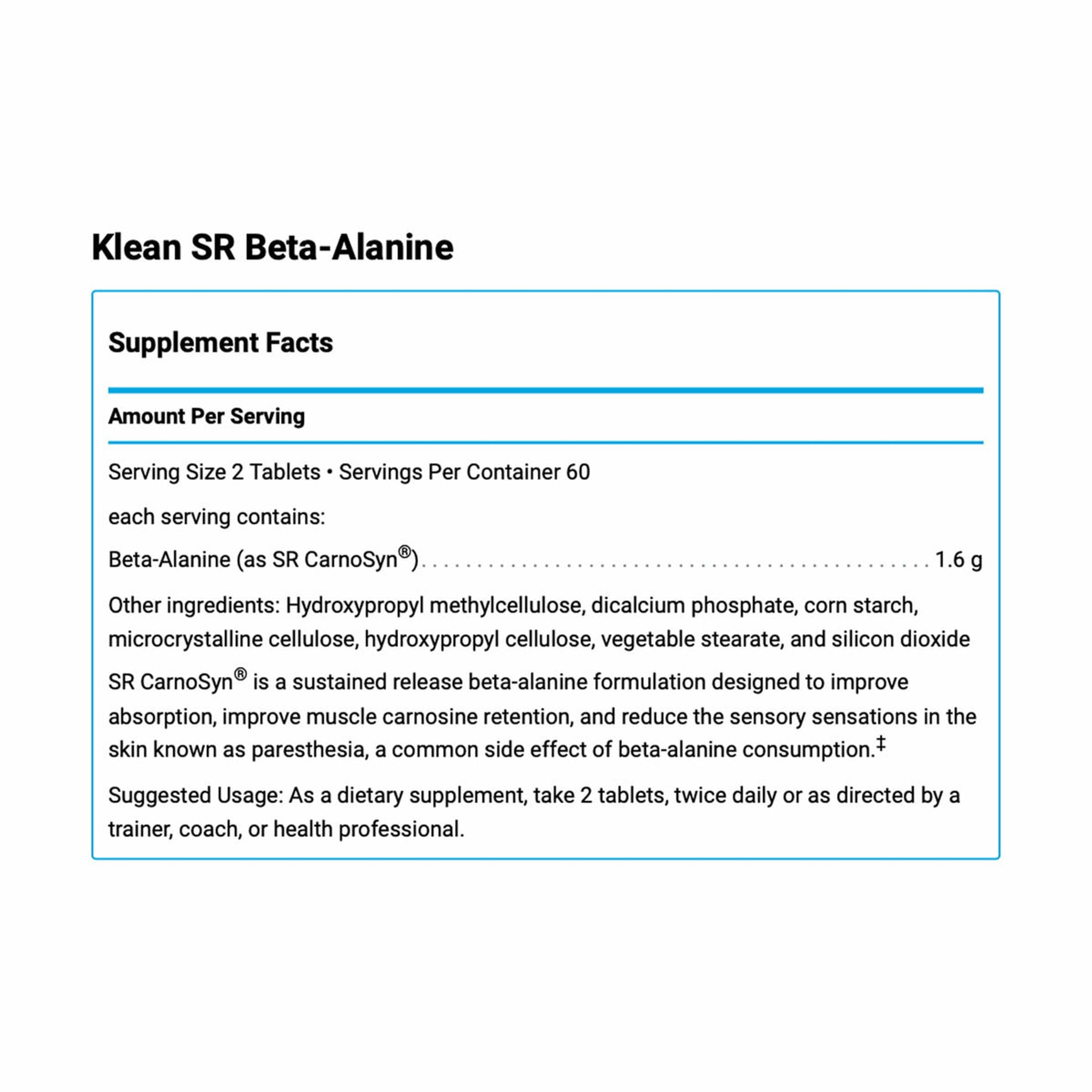 Klean Athlete Beta-Alanine