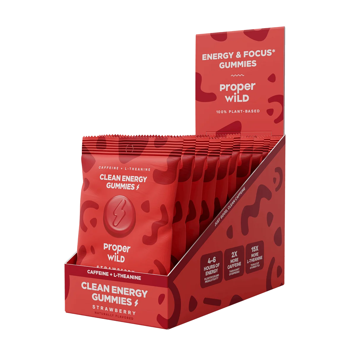Proper Wild Gummies 10 Pack - Strawberry