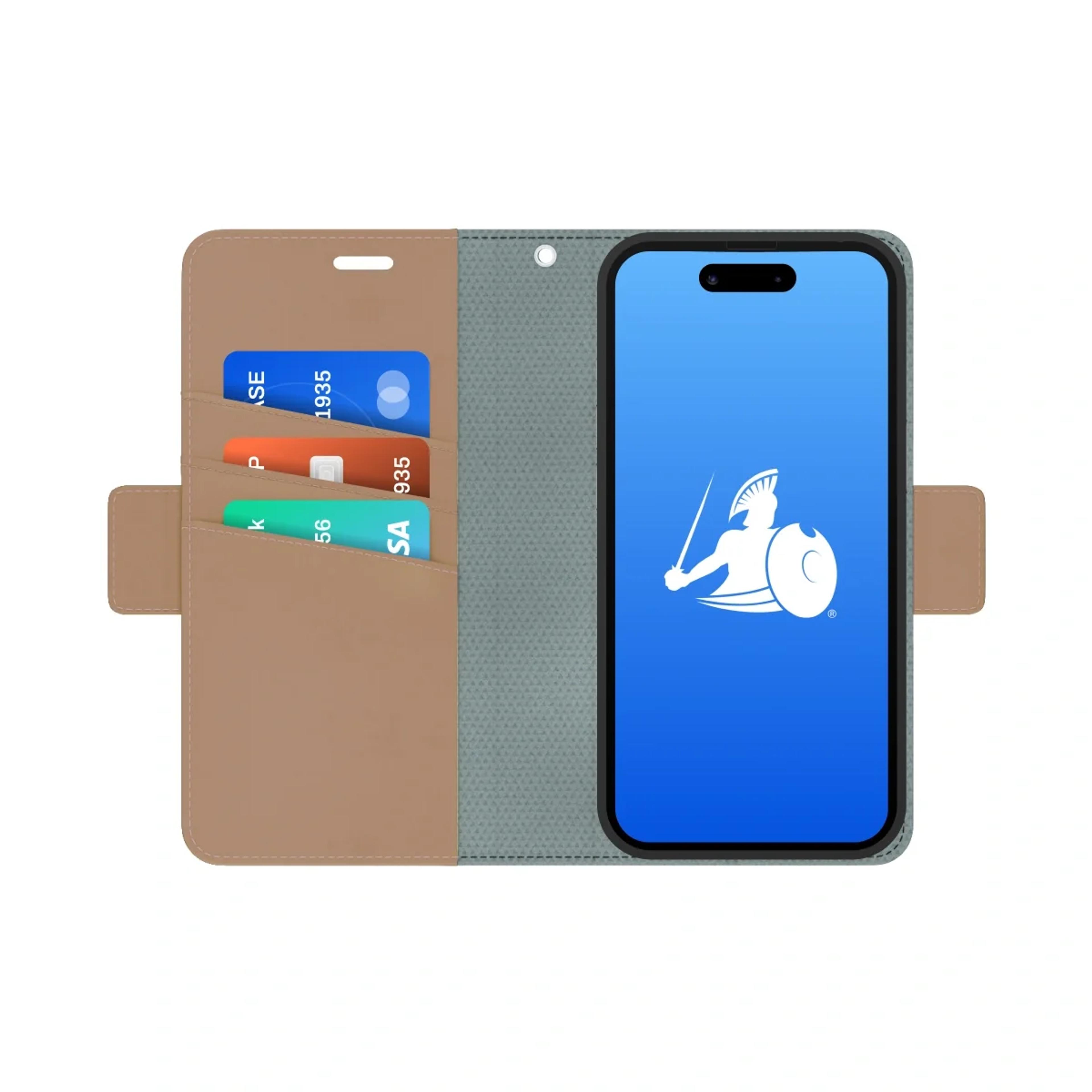 Product image for iPhone 14 Series EMF Protection Radiation Blocking Phone Case in iPhone 14 Plus / Desert Brown