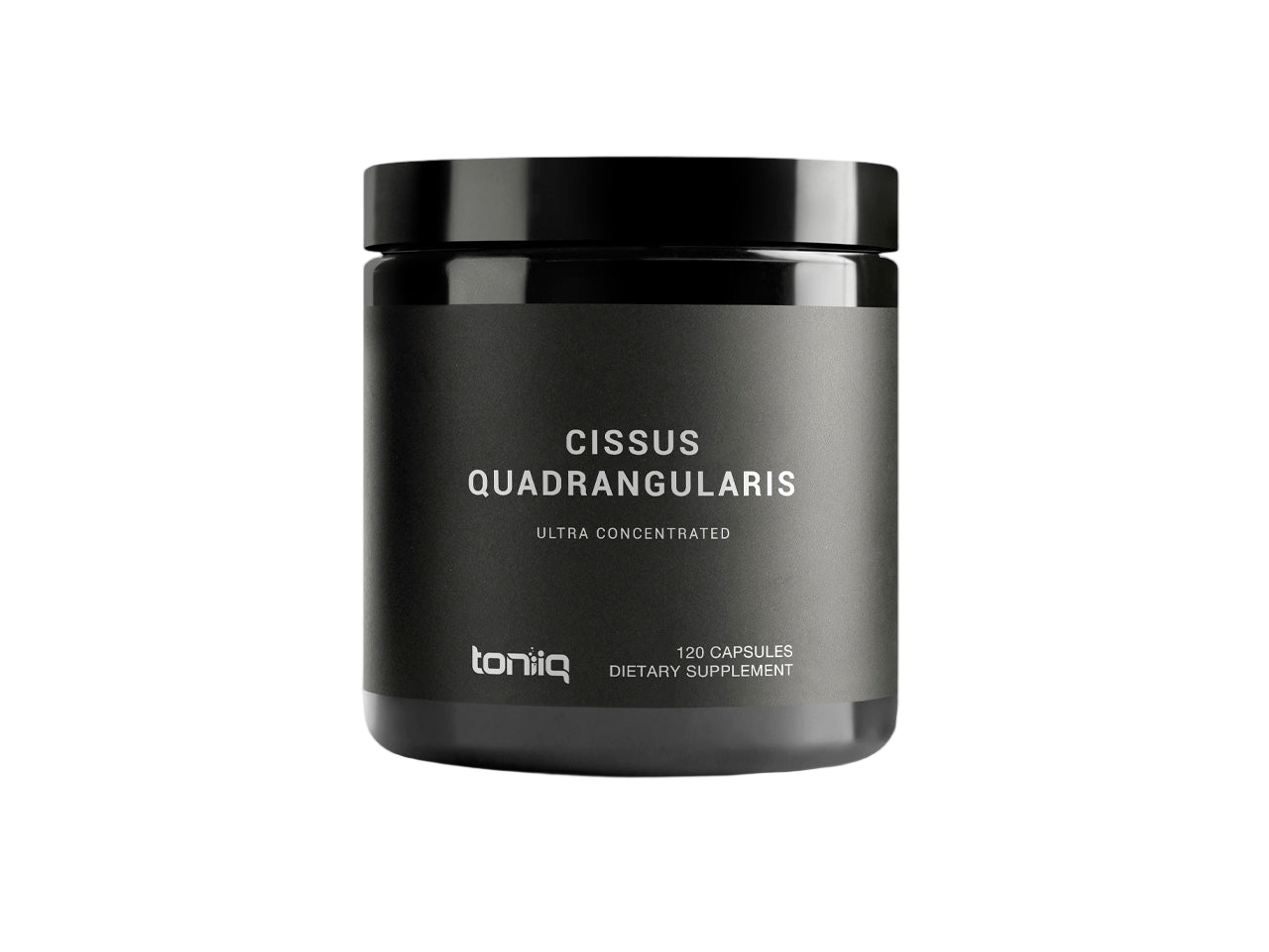 Bottle of Toniiq Cissus Quadrangularis 40% 120 capsules