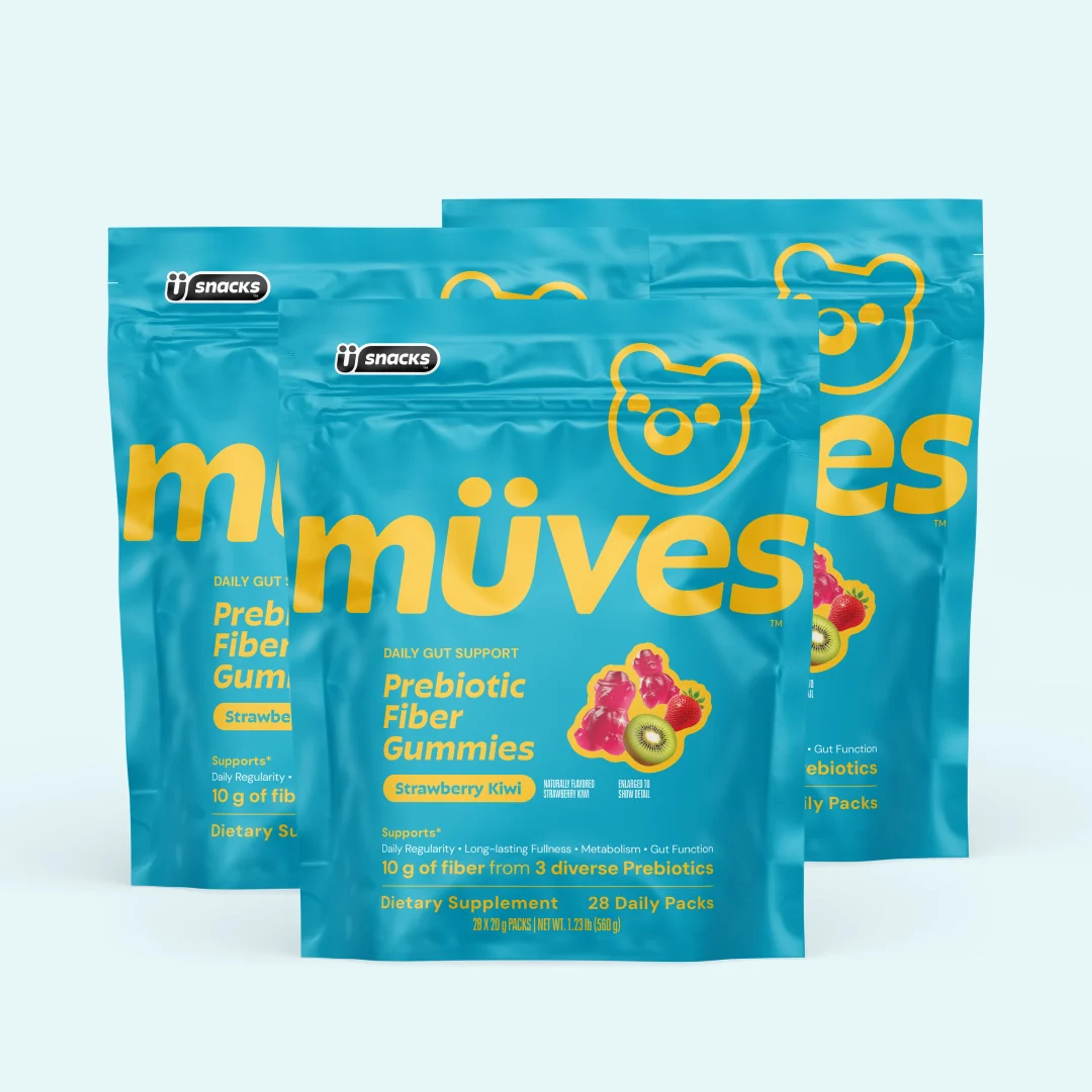 Müves Prebiotic Fiber Gummies, view 6