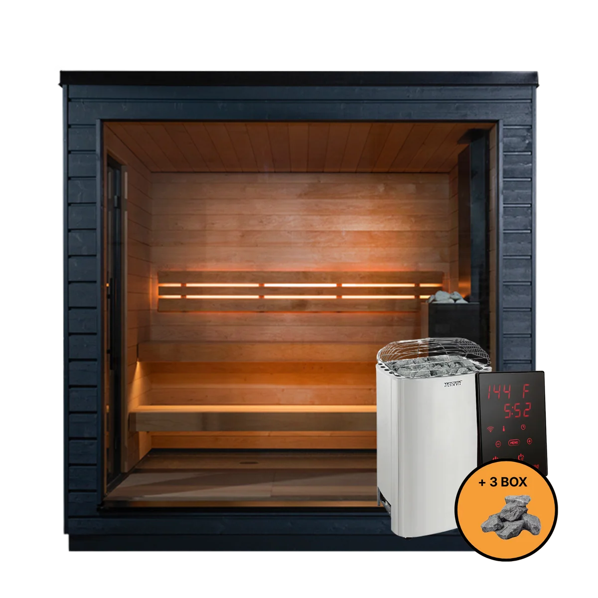 SaunaLife G6 Outdoor Sauna Cabin