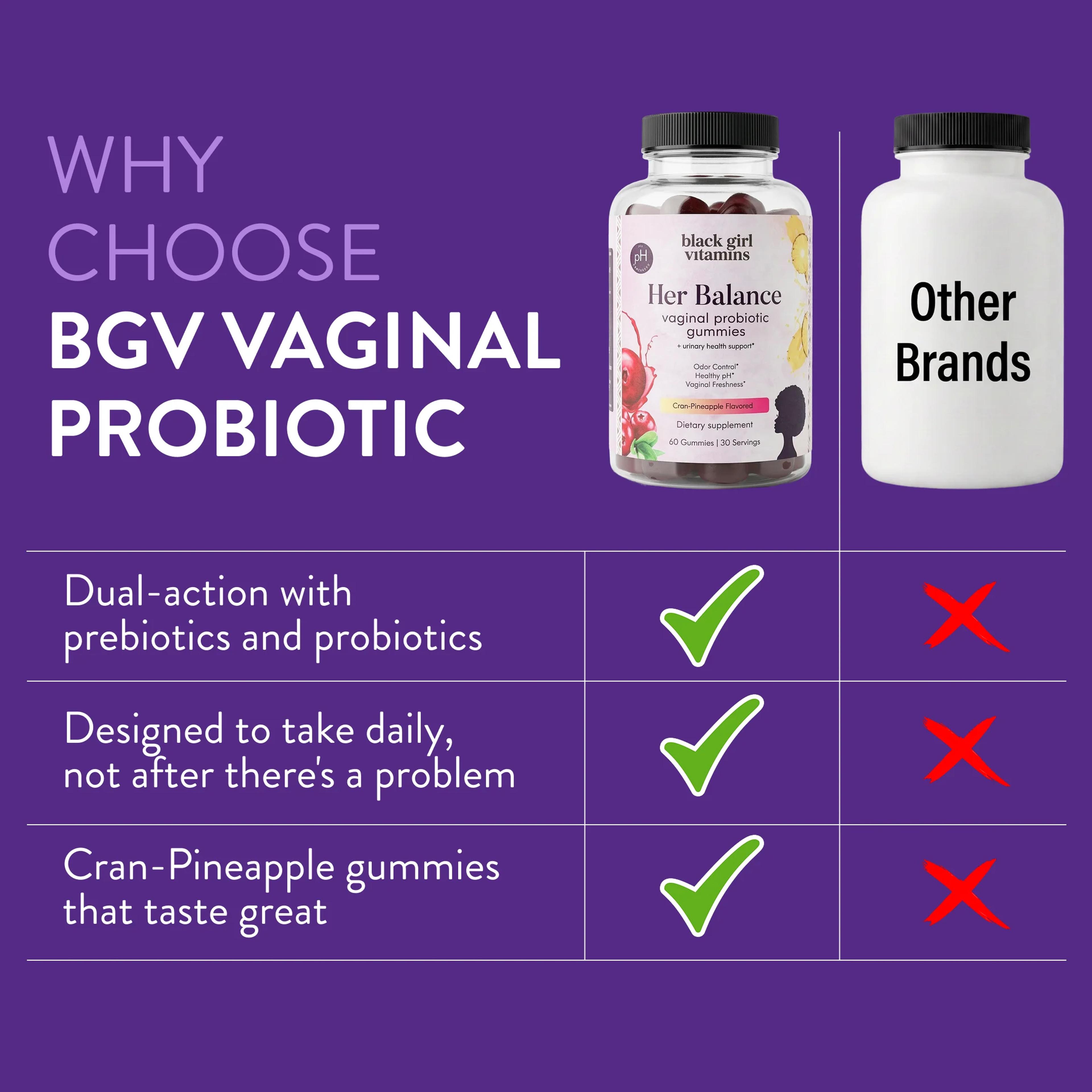 Her Balance Vaginal Probiotic Gummies, view 7
