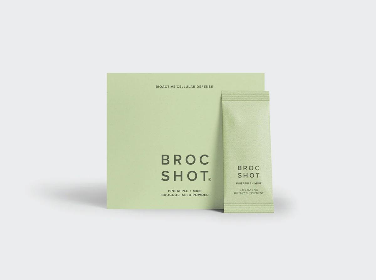 Pineapple + Mint Broc Shot - Try Once