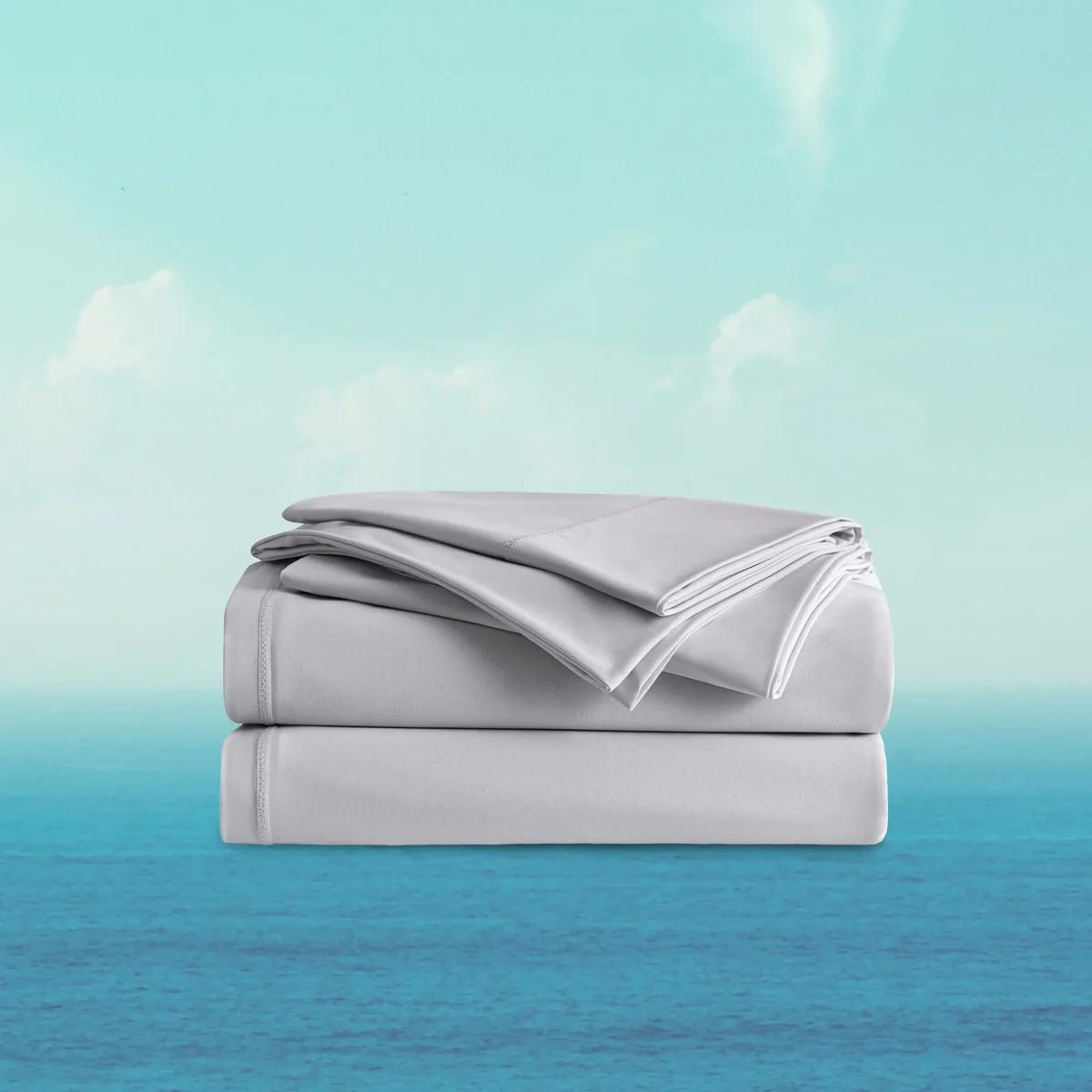 Breescape® Cooling Sheet Set in Misty Grey