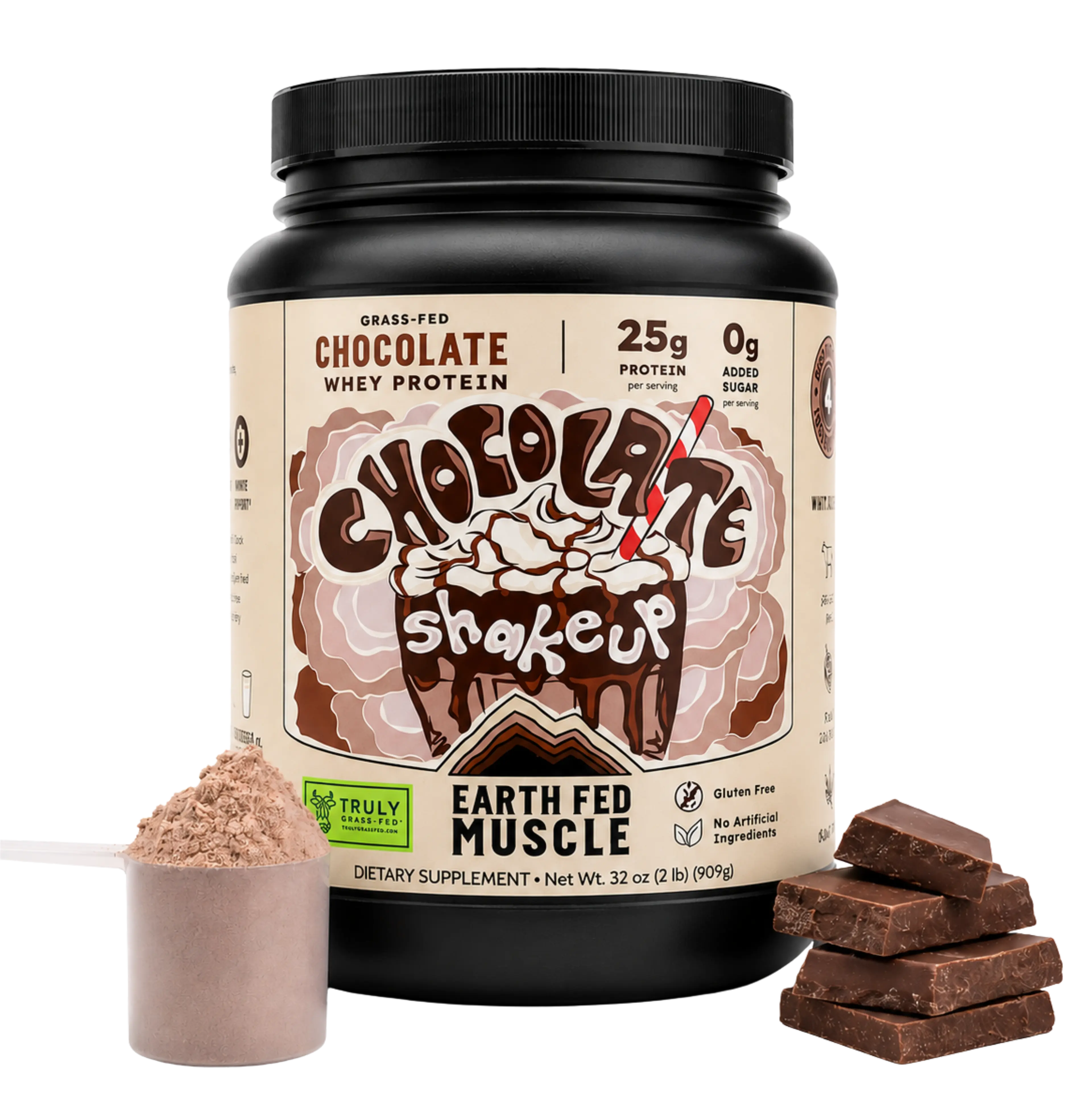 Chocolate Shakeup Grass-Fed Whey Protein