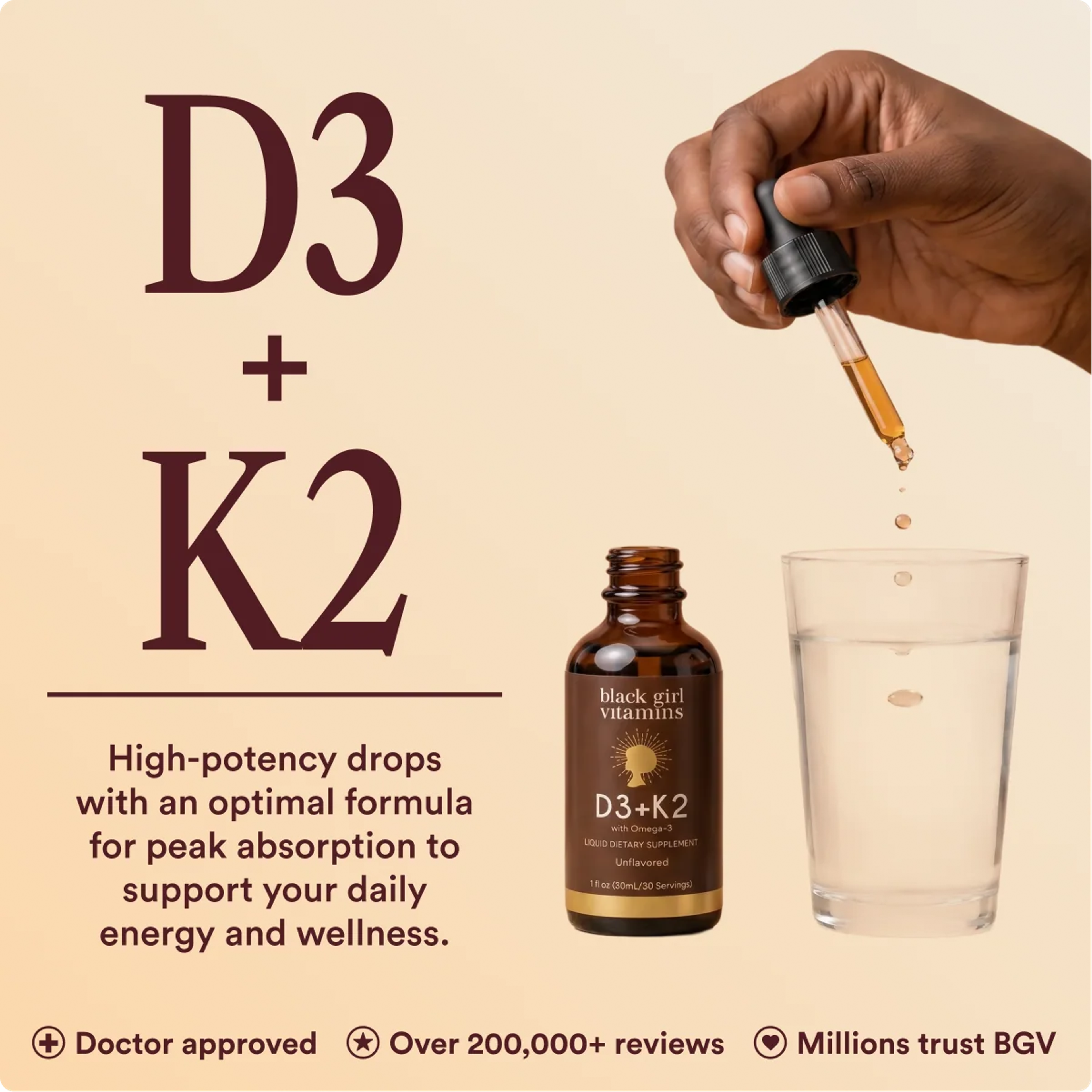 Vitamin D3 + K2 Drops, view 6