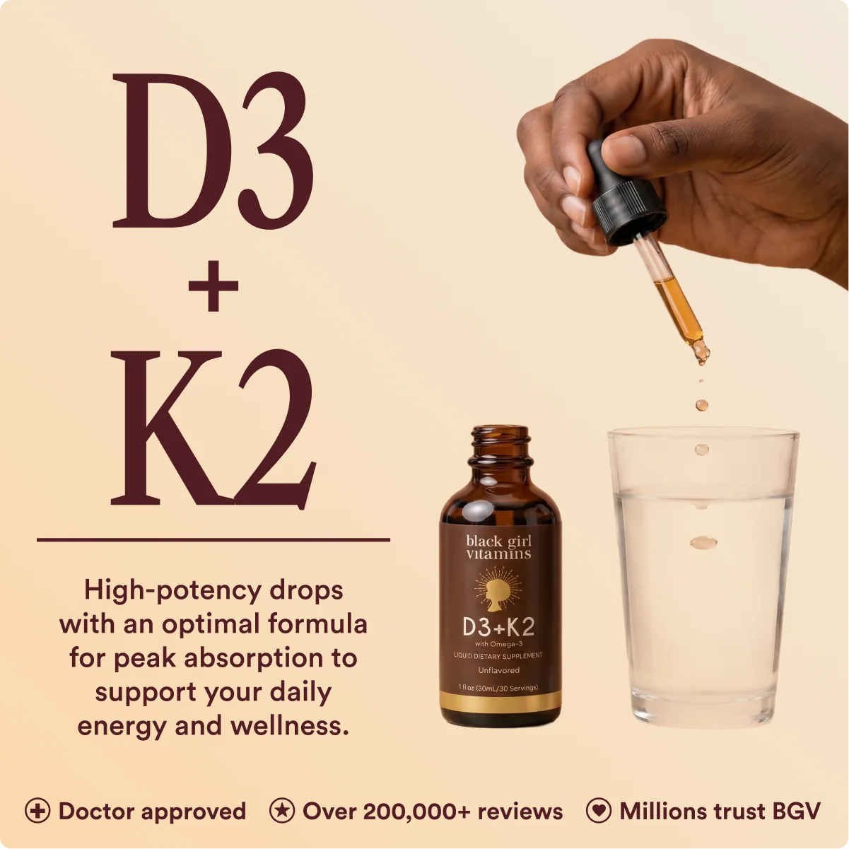 Vitamin D3 + K2 Drops, view 6
