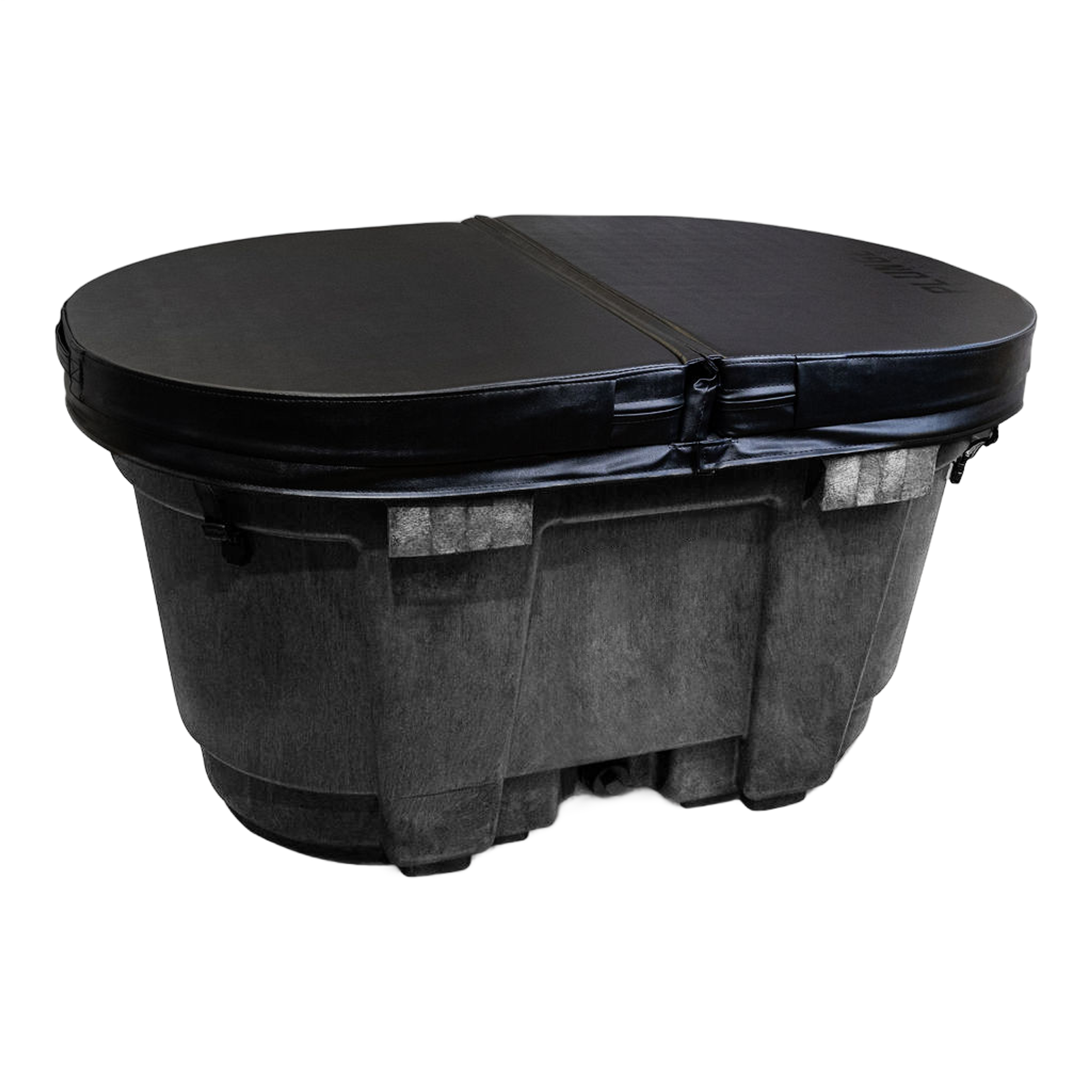 Insulated Stock Tank Cover - 100 Gallon - Black