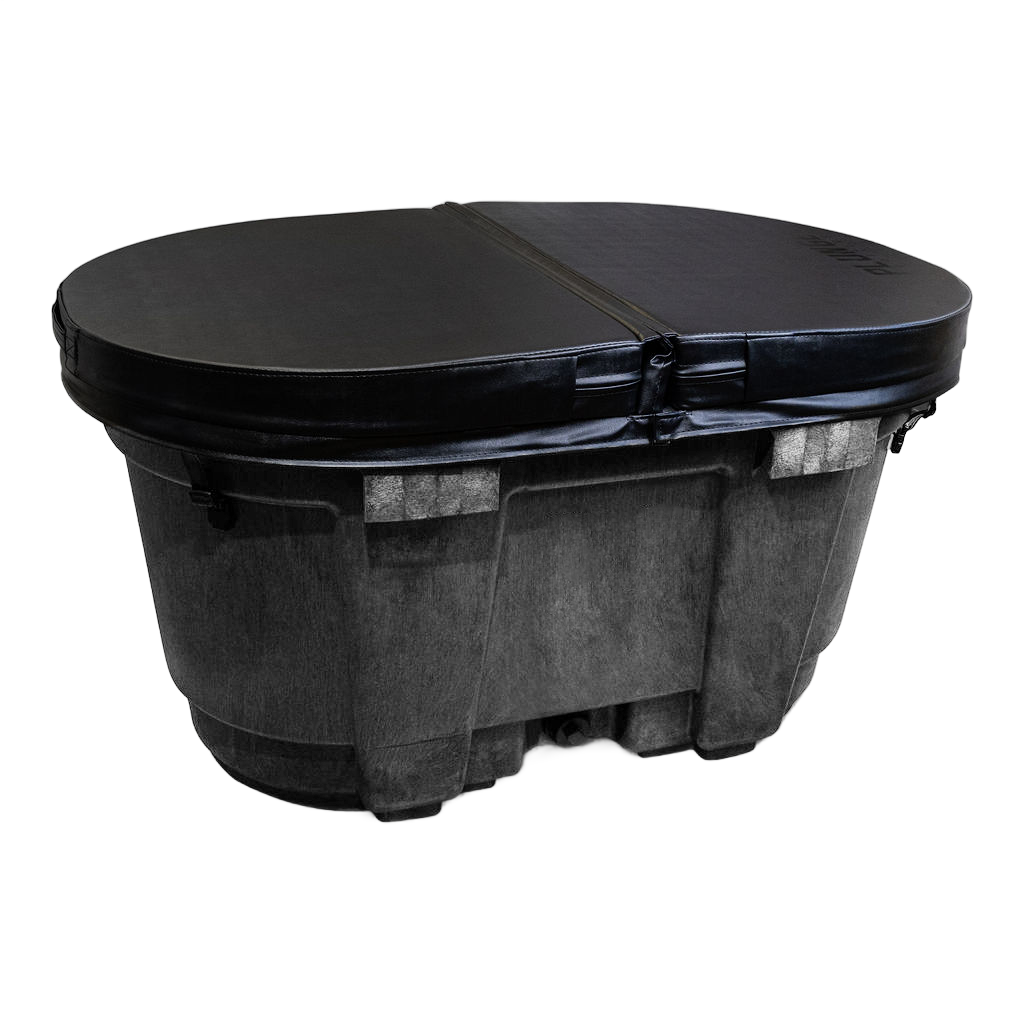 Insulated Stock Tank Cover - 100 Gallon - Black