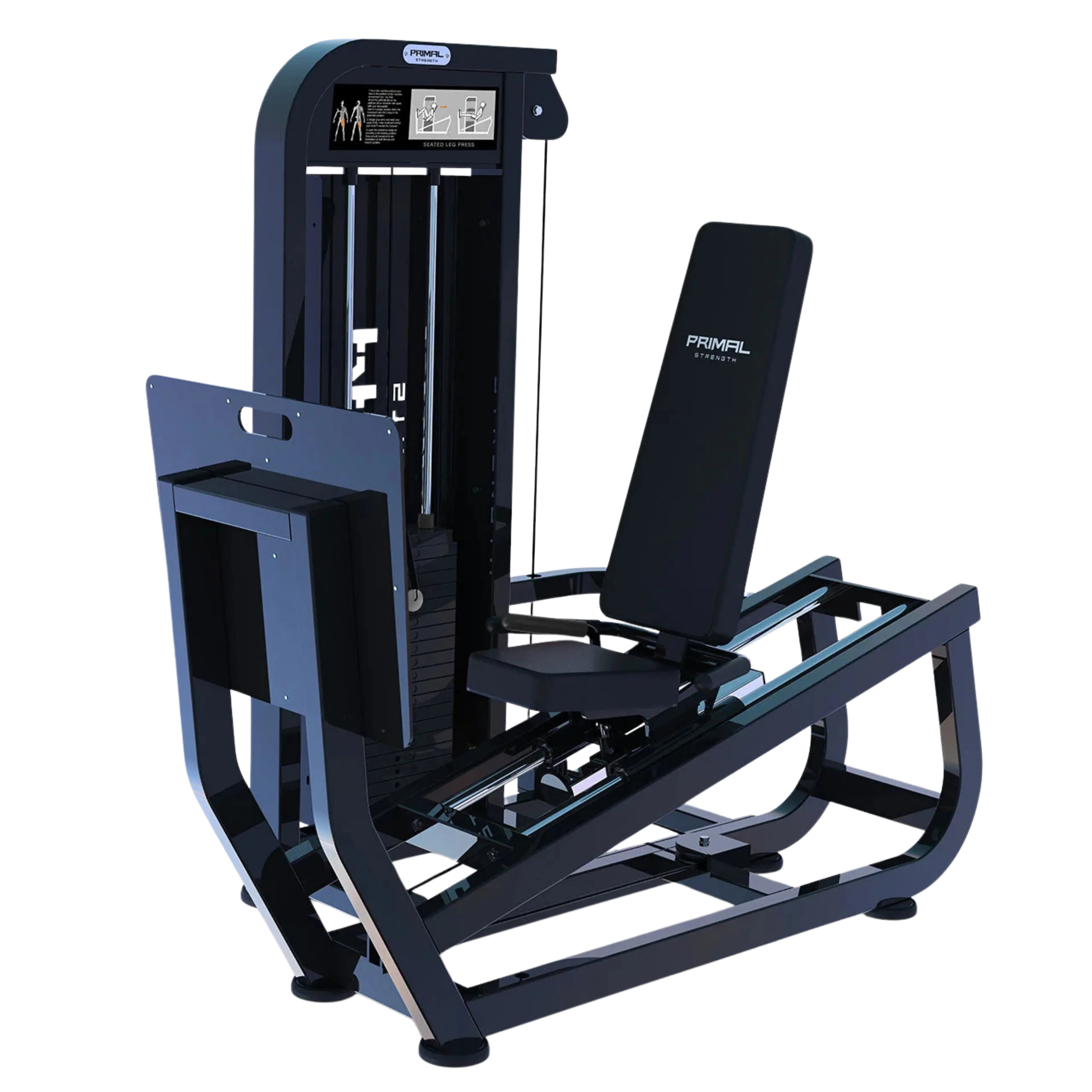 Product image for 325lbs Pin-Select - Seated Leg Press