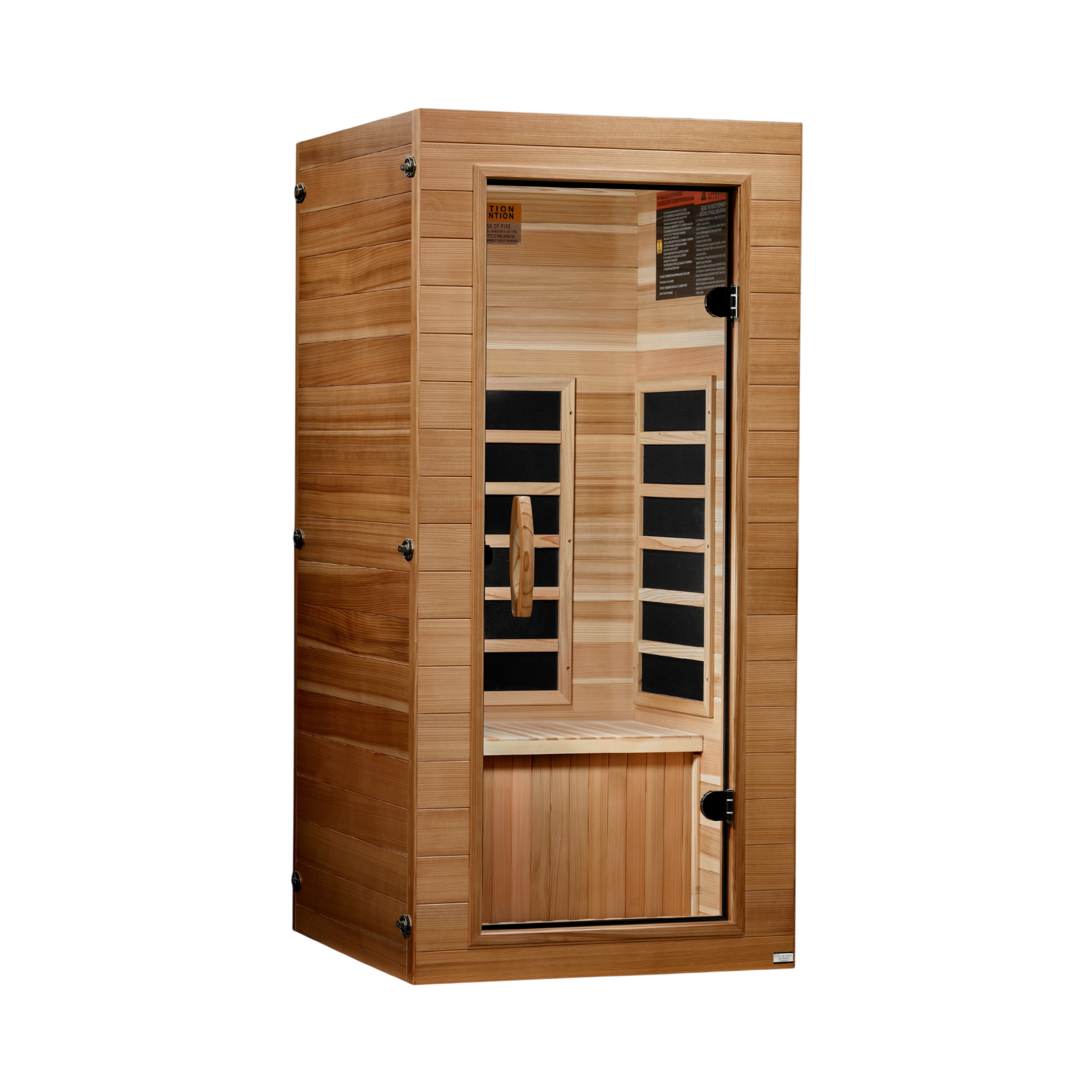 Dynamic Vero 1 Person Ultra Low EMF FAR Infrared Sauna