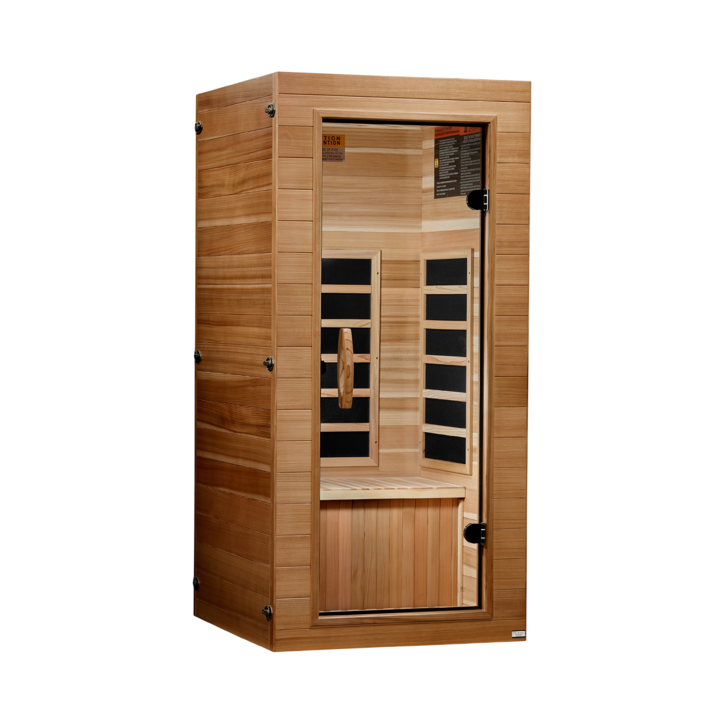 Dynamic Vero 1 Person Ultra Low EMF FAR Infrared Sauna