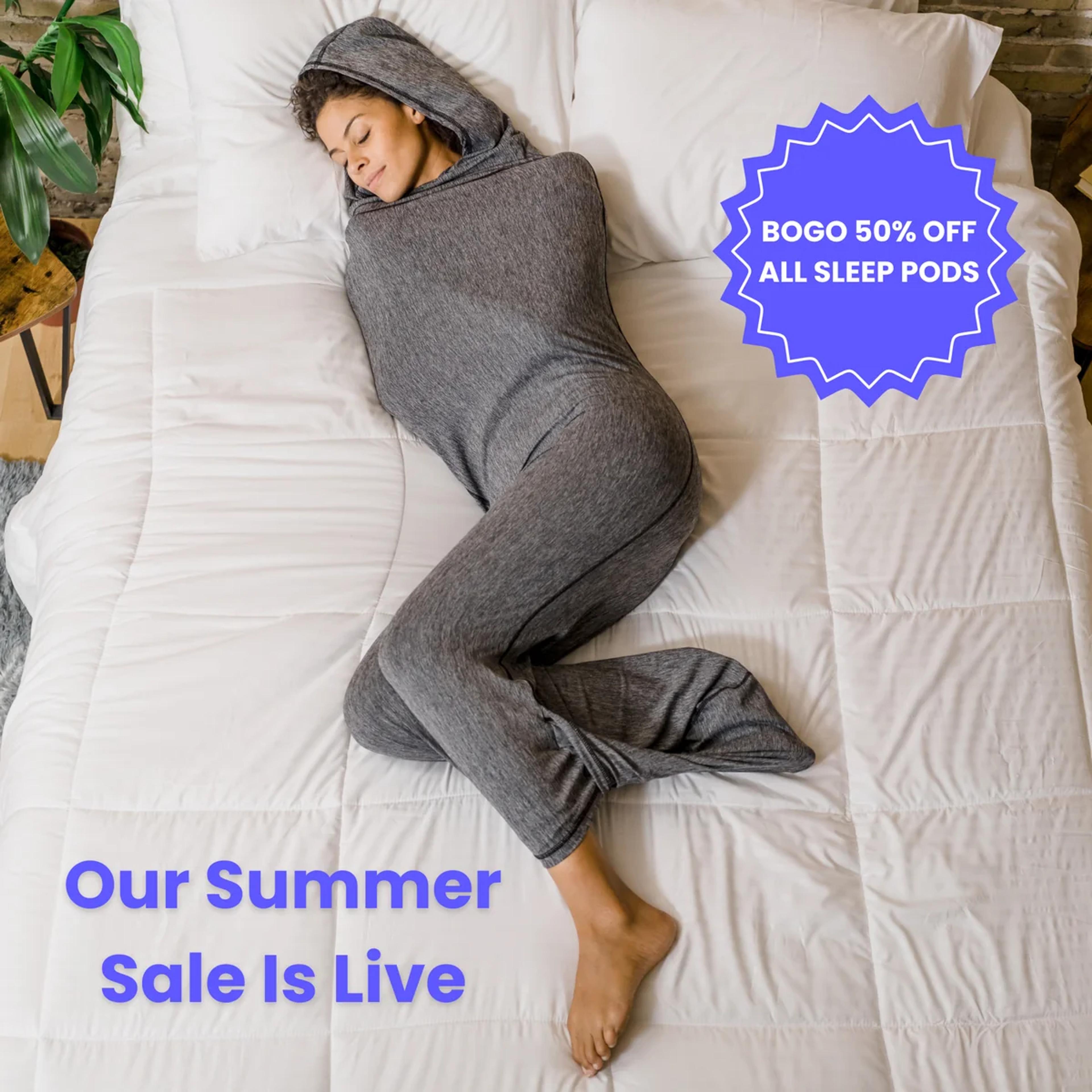 Product image for Hooded Sleep Pod in Graphite