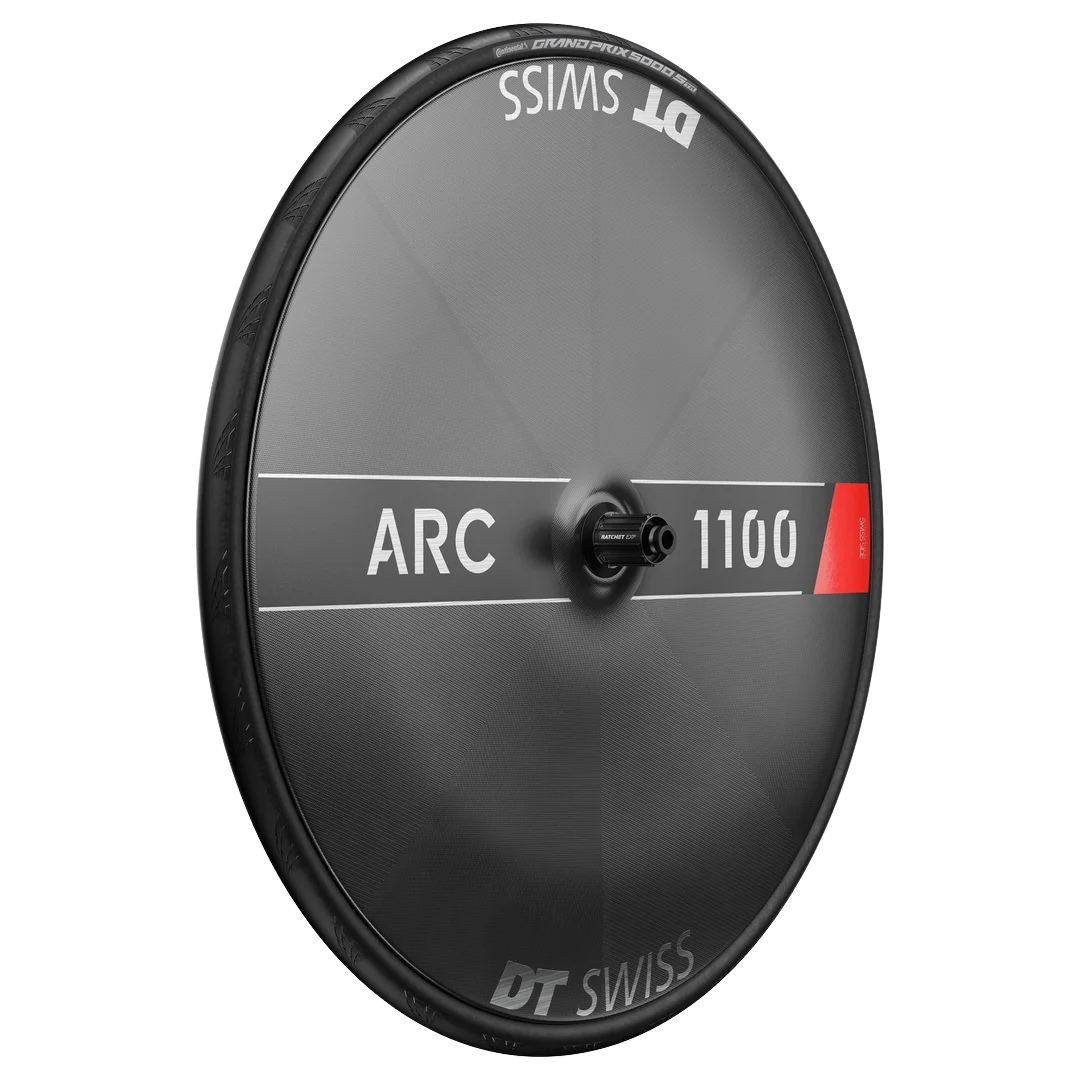 DT Swiss ARC 1100 DiCut Aero Disc Rear Wheel - 700, 12 x 142mm, Centerlock, HG 11 Road/XDR, Black