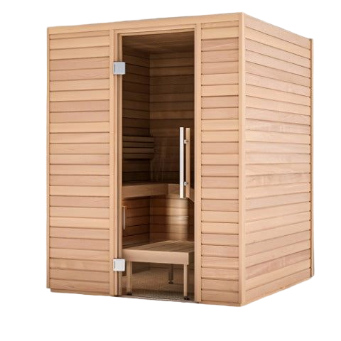 Baia DIY sauna kit shown at an angle