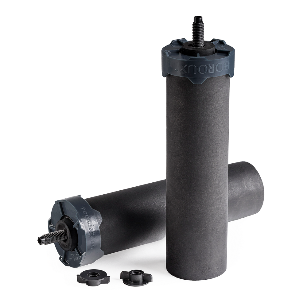 BOROUX foundation.™ Black Filters (2-pack)