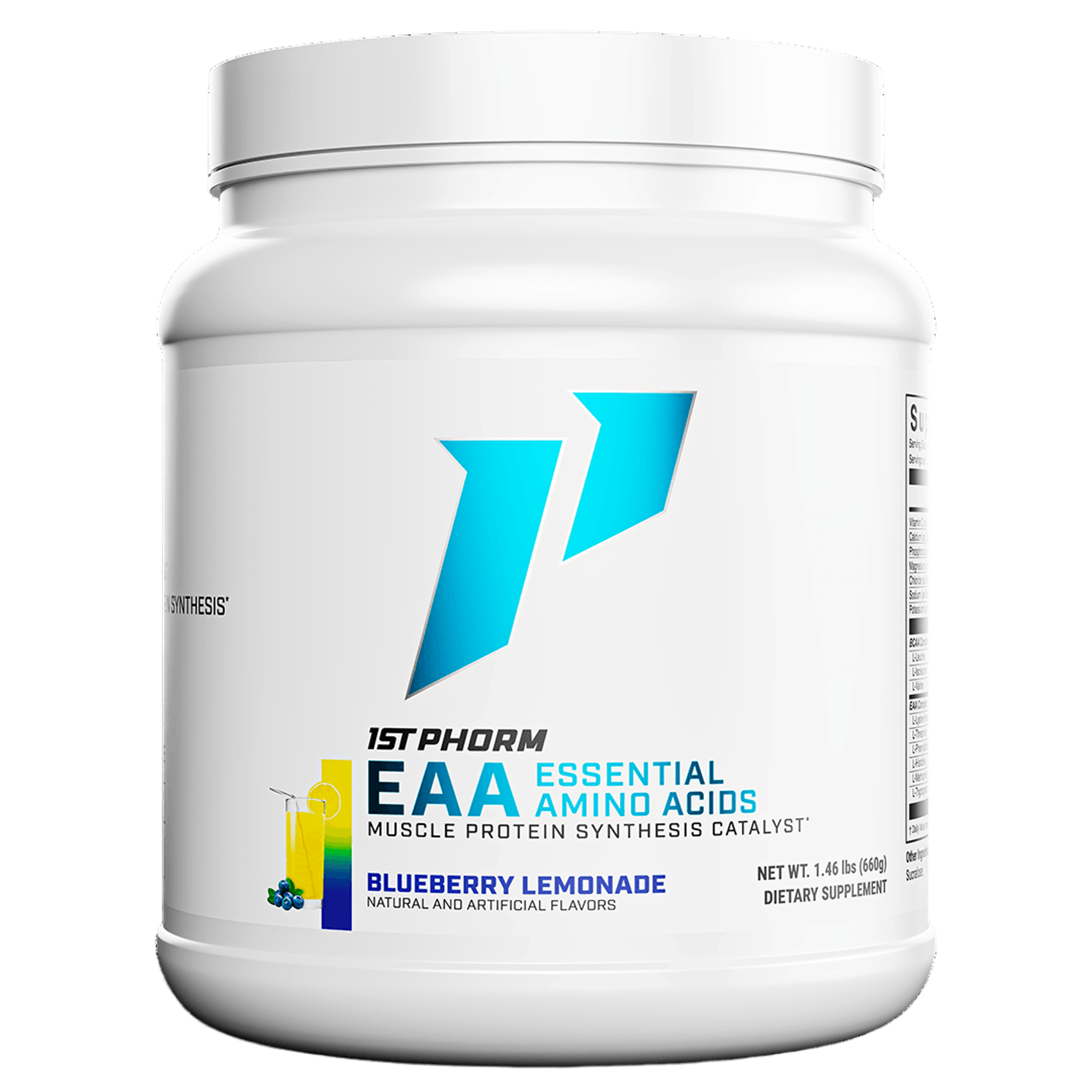 Essential Amino Acids blueberry lemonade flavor container