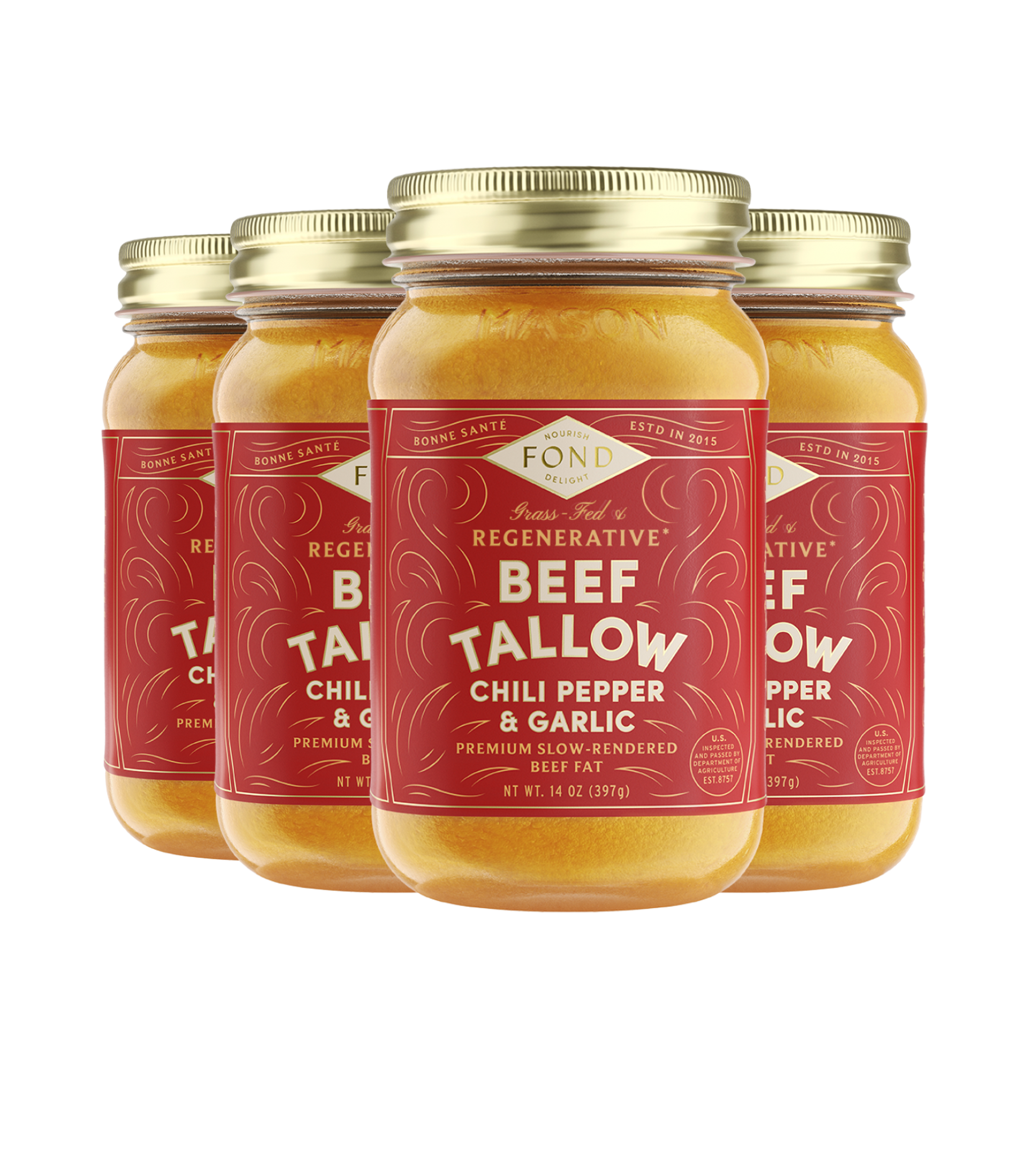 Beef Tallow - Chili & Garlic