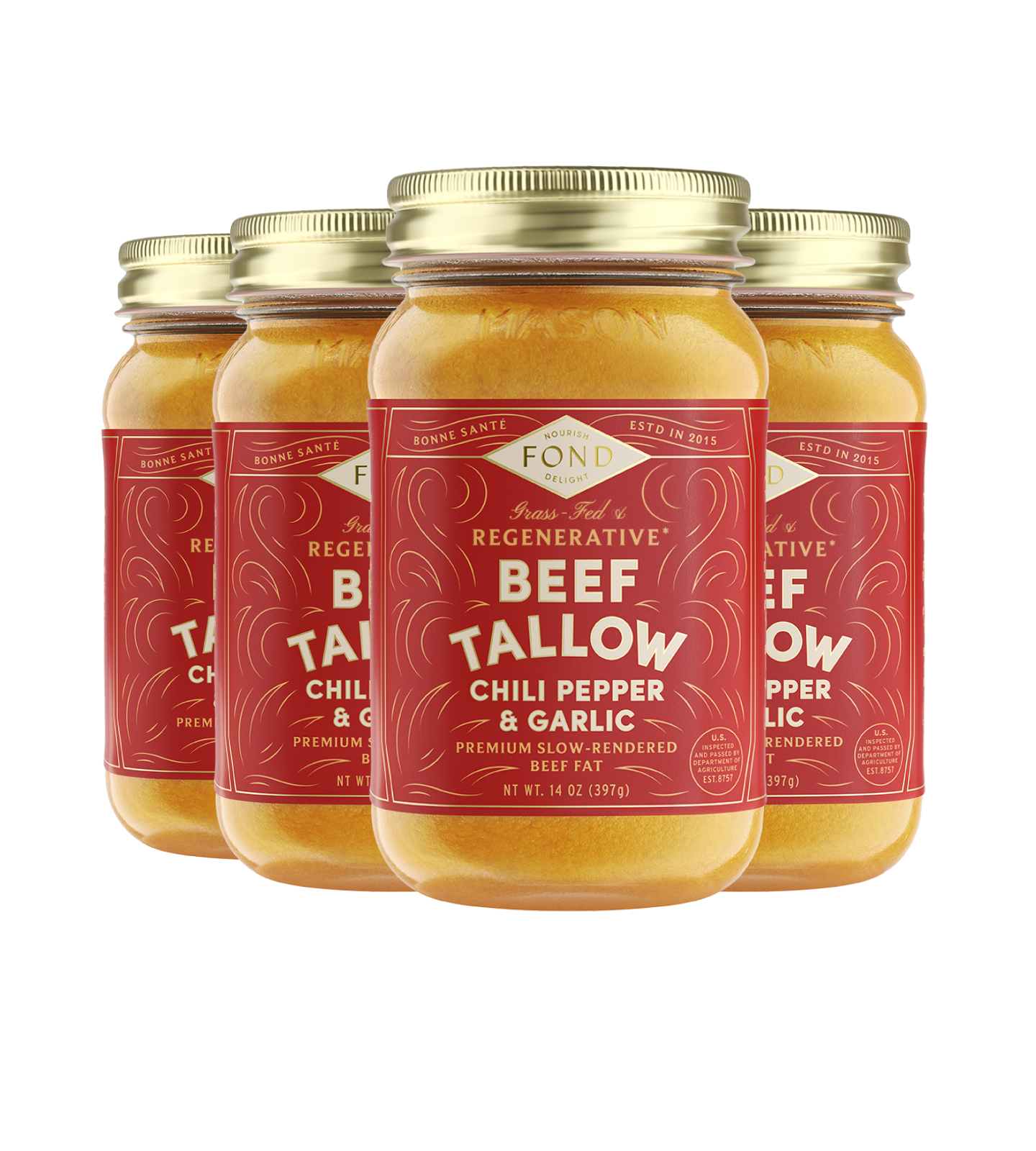Beef Tallow - Chili & Garlic