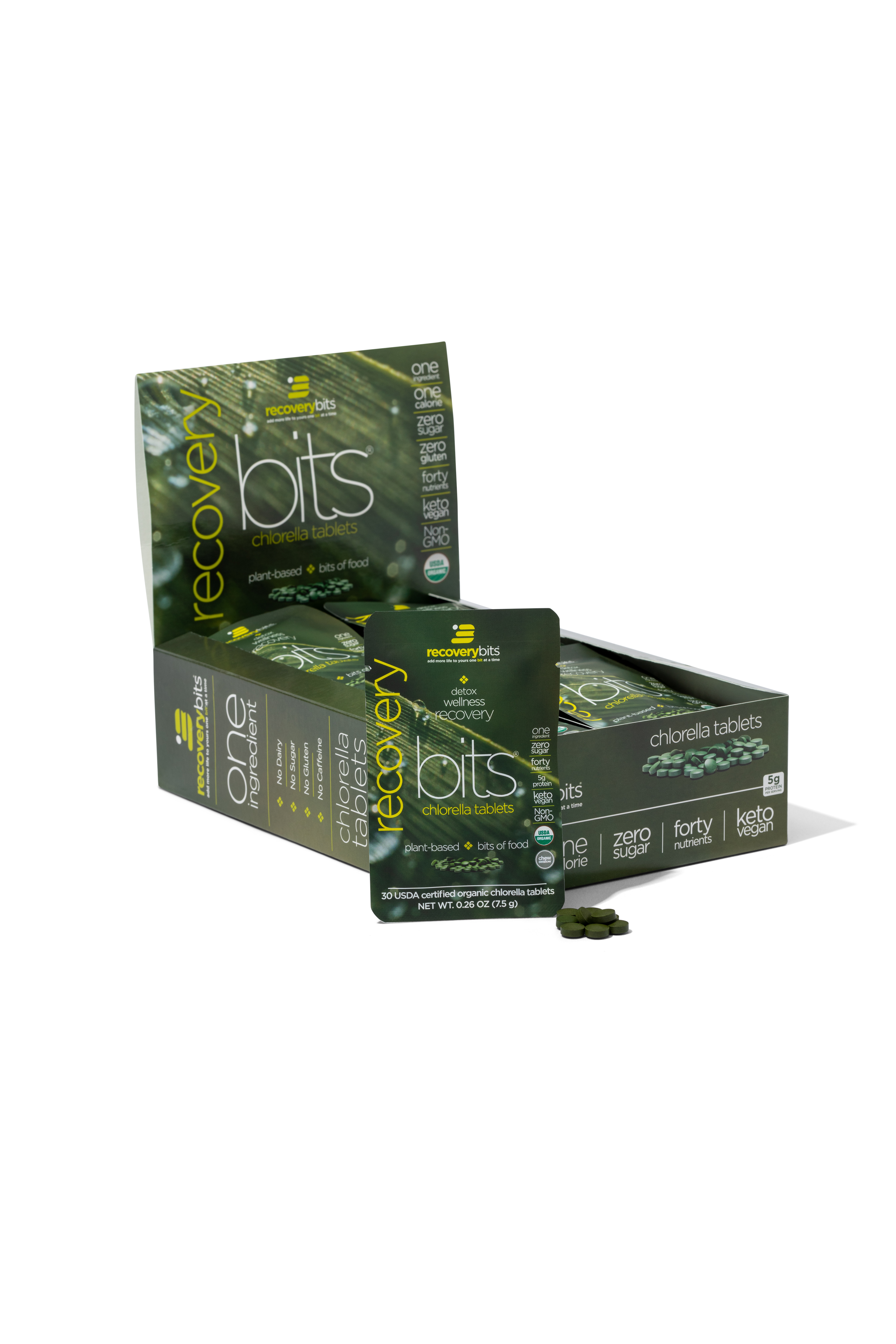RECOVERYbits® Chlorella | Large Box