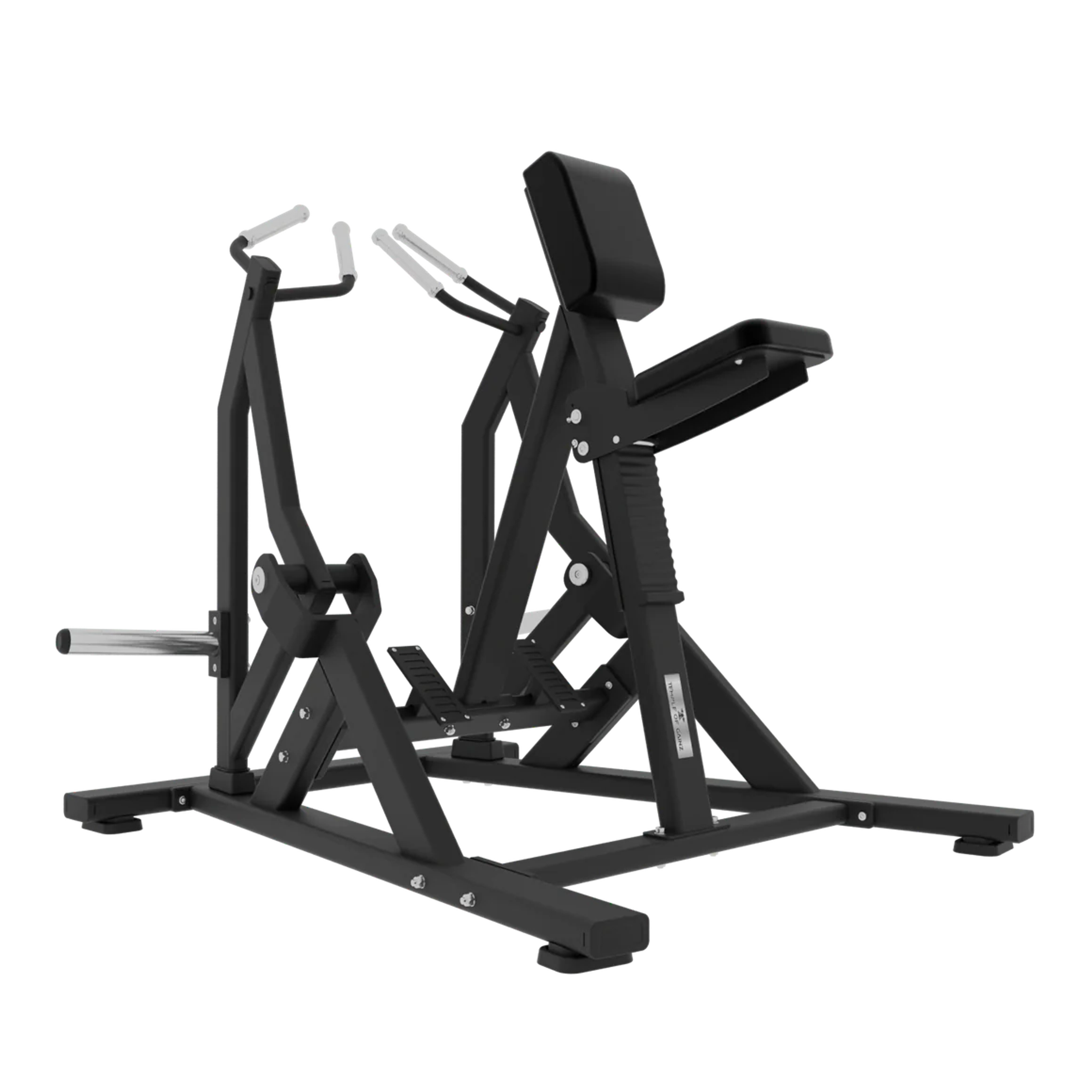 PLATE-LOADED ISO-LATERAL ROWING MACHINE