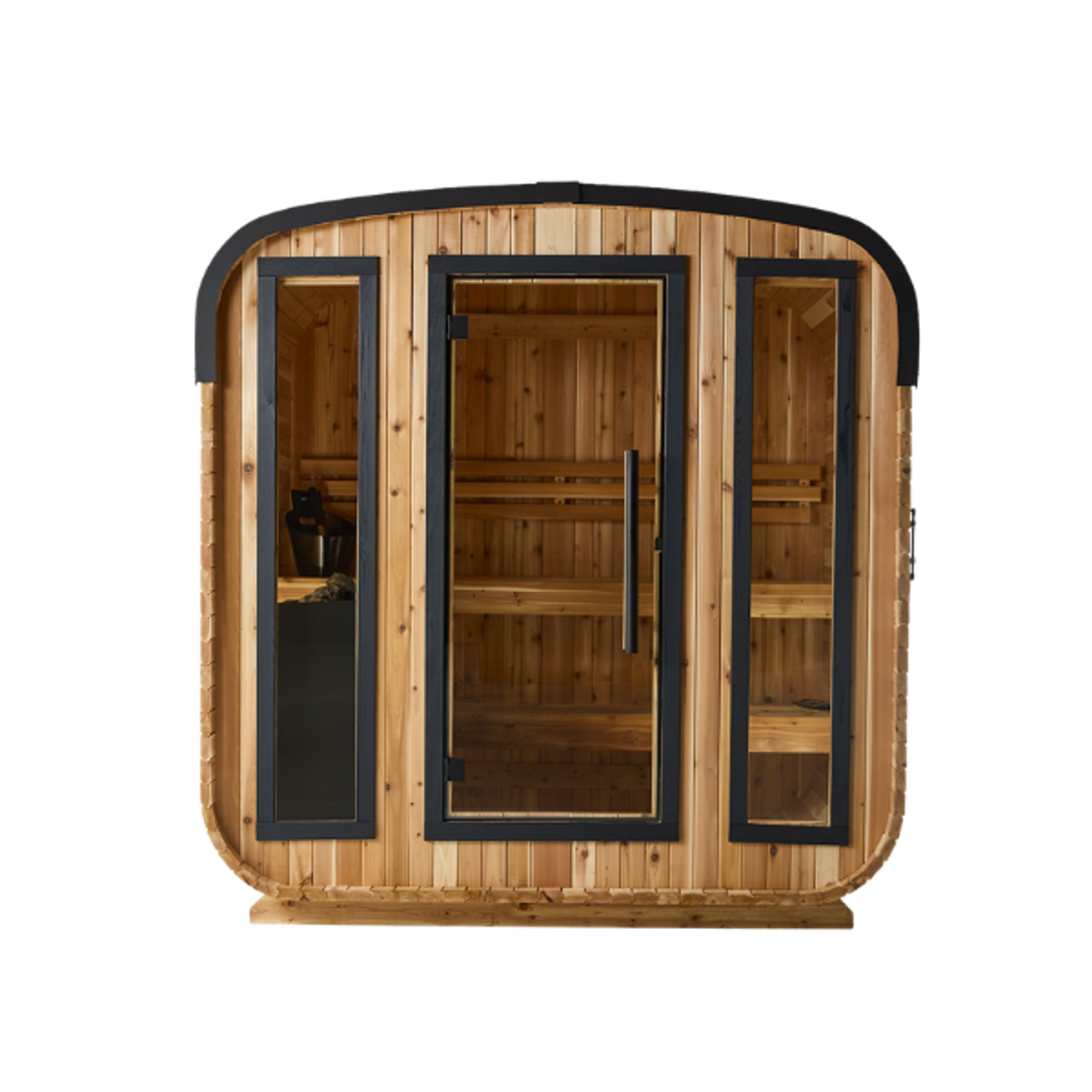 Almost Heaven Saunas – BlackWater 4 Person Cube Sauna