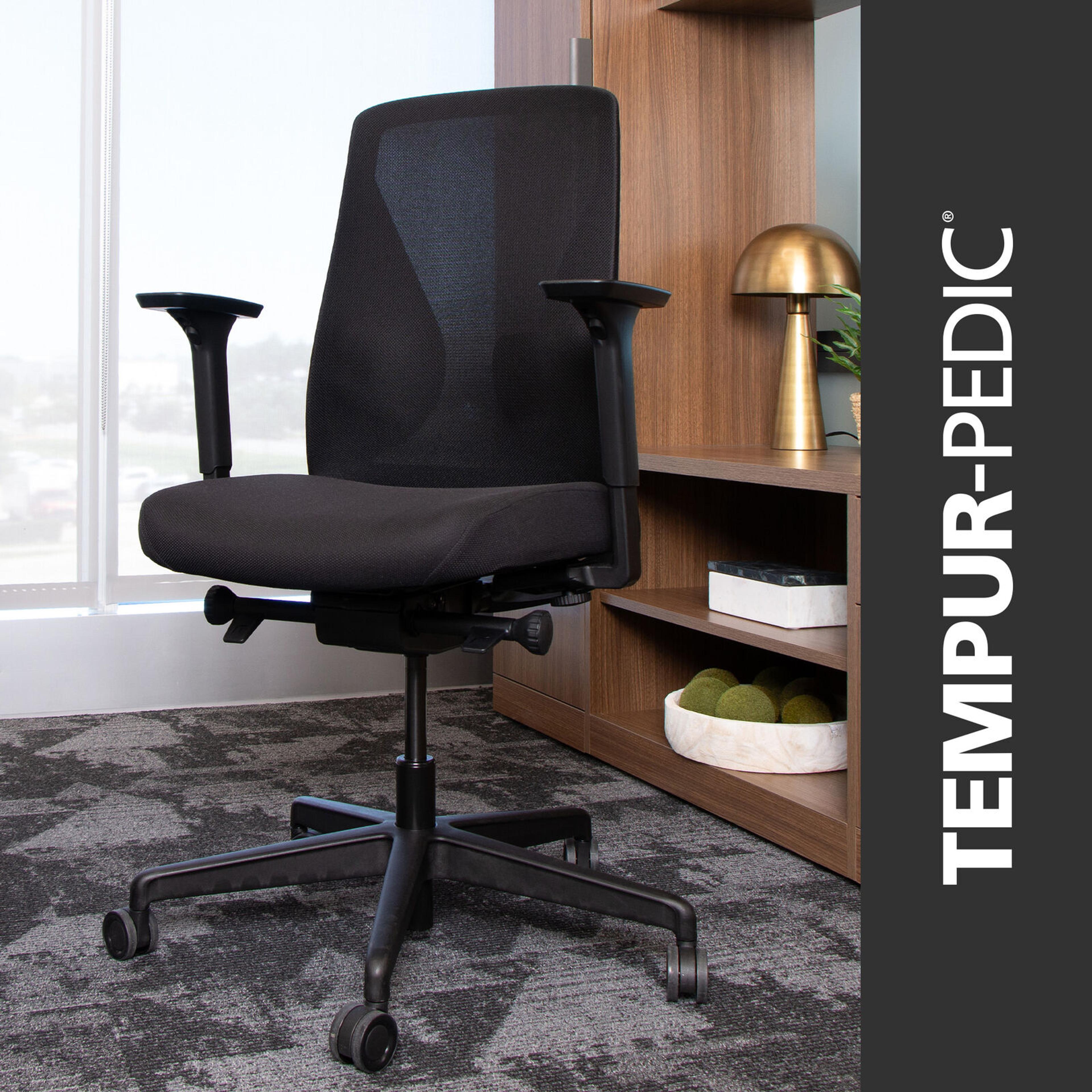 Vari Tempur-Pedic Chair in Black/Black