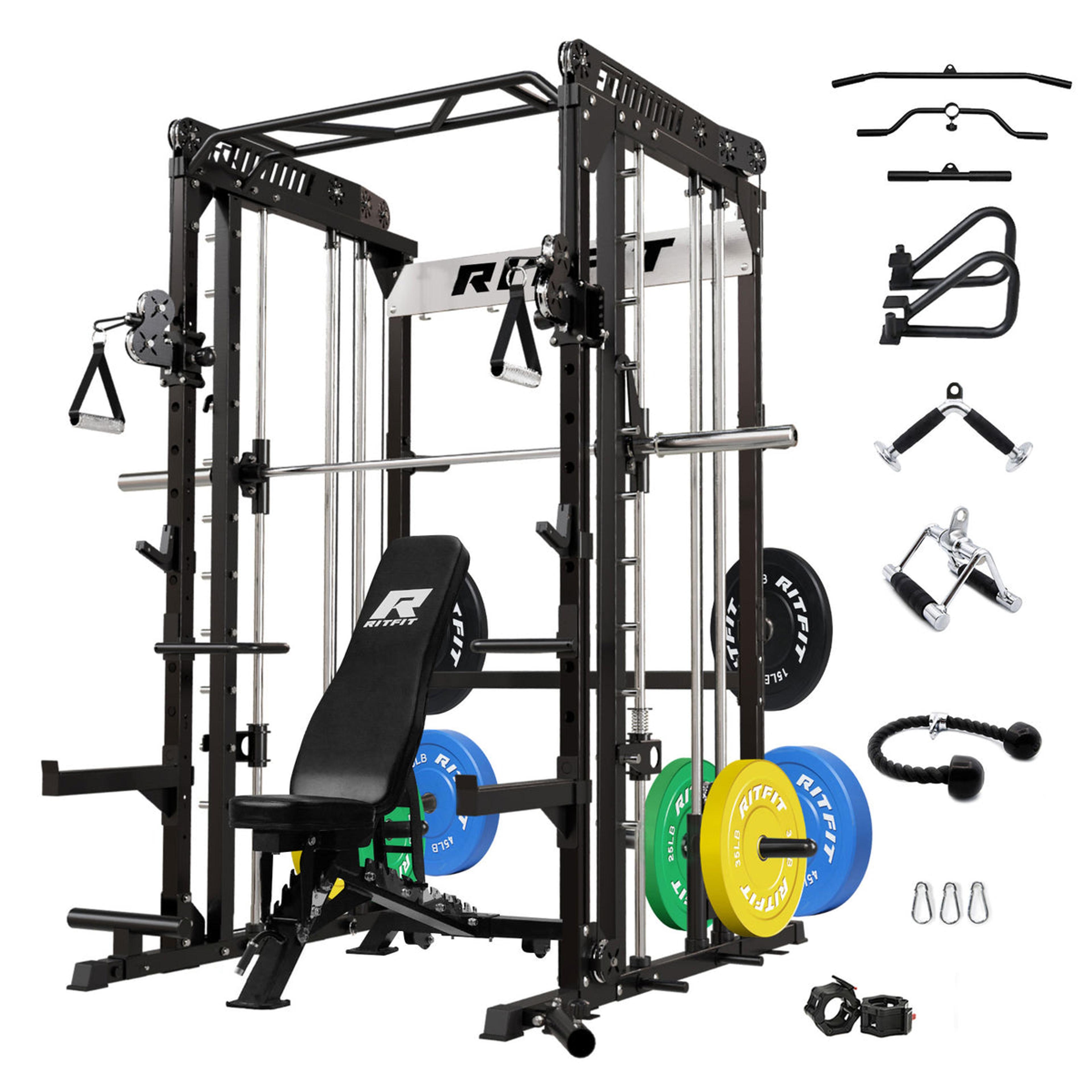RITFIT M1 PRO Smith Machine Home Gym Package All-In-One Workout System