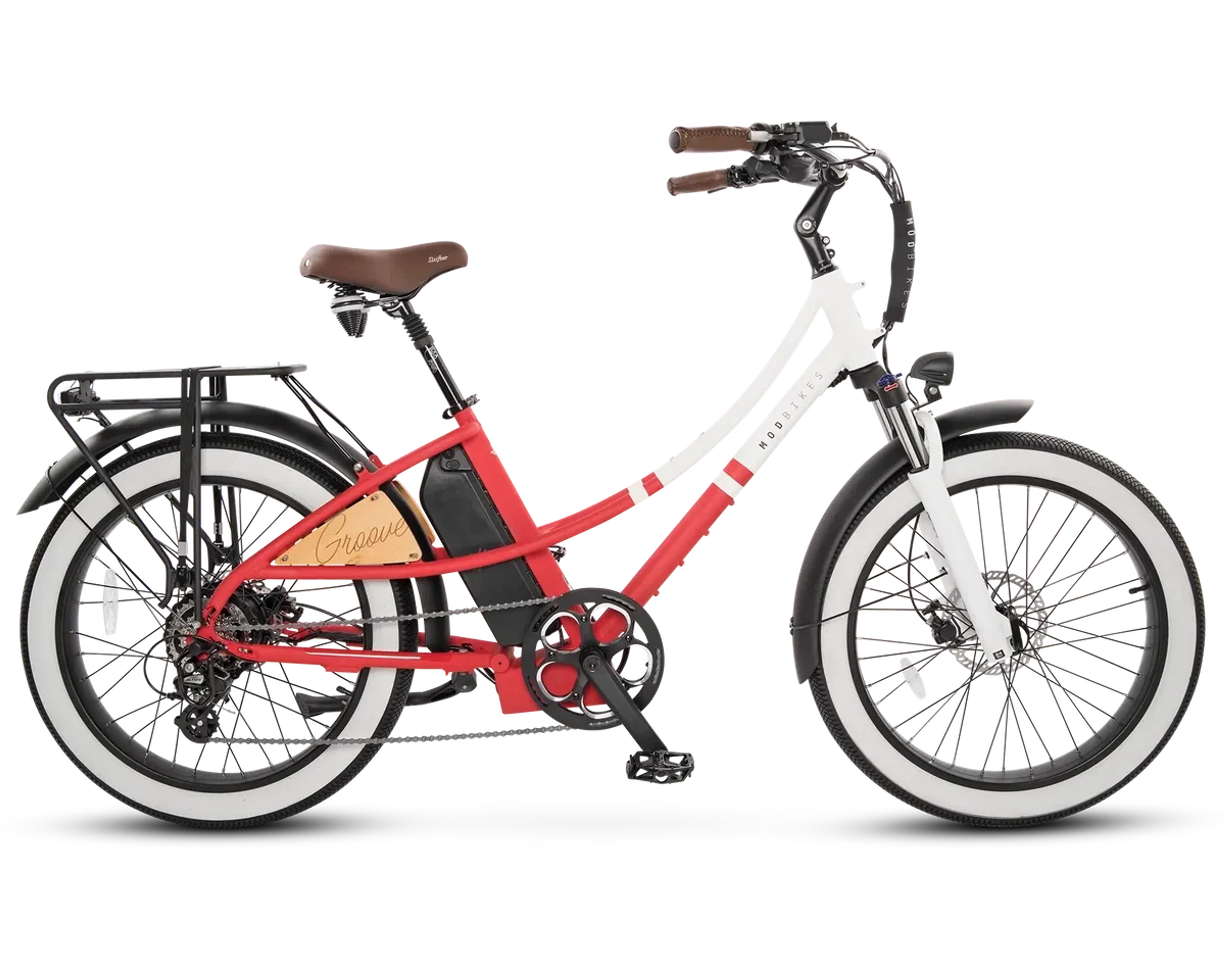 Product image for MOD Groove Step-Thru 3 (Class 1) in Salsa Red