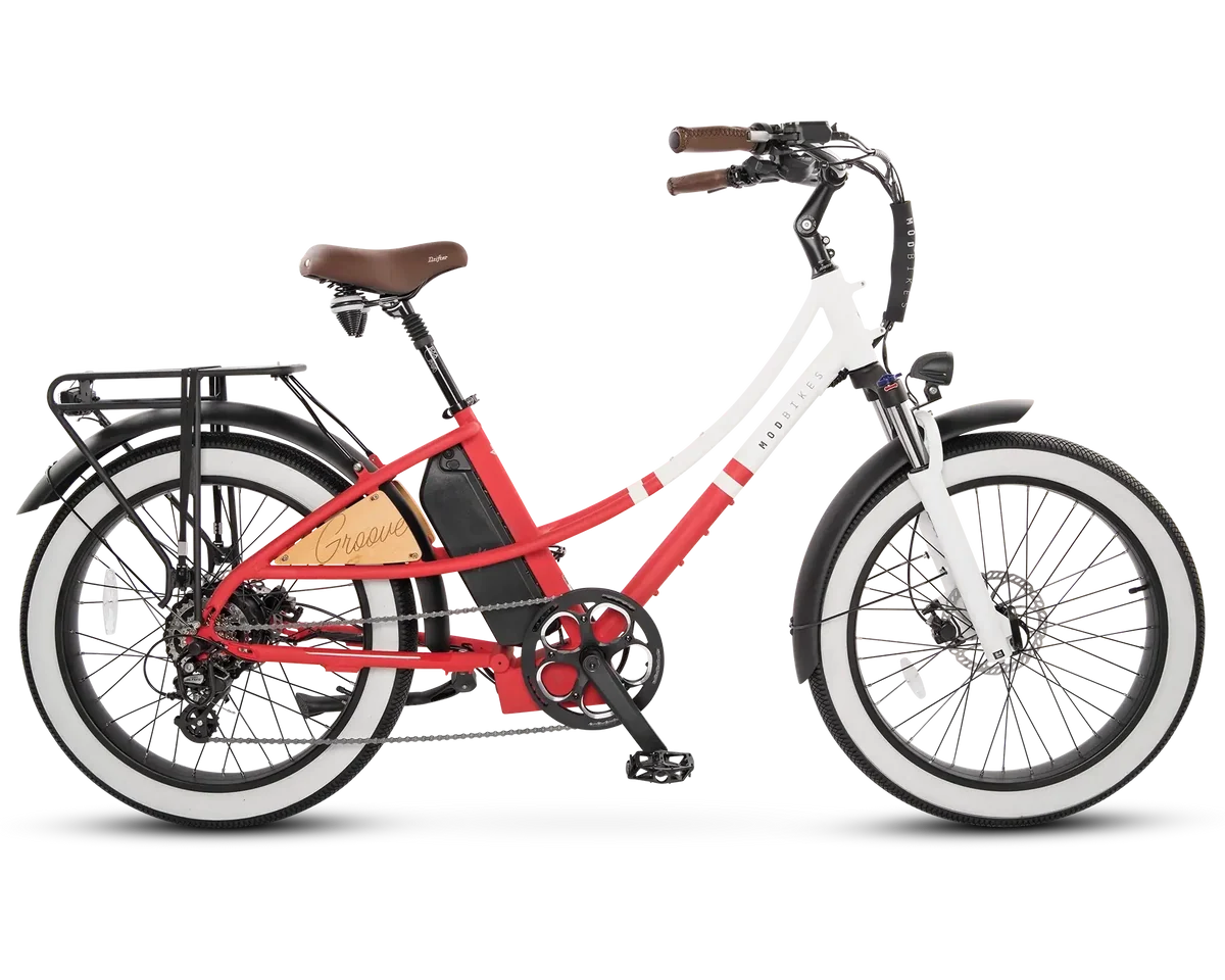Product image for MOD Groove Step-Thru 3 (Class 1) in Salsa Red