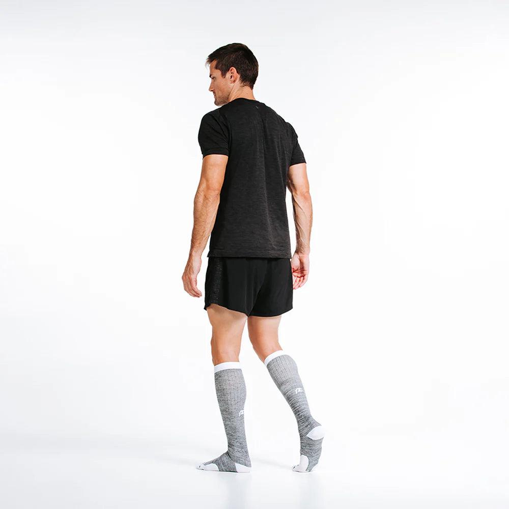 Marathon Compression Sock - Heather Slate image 2