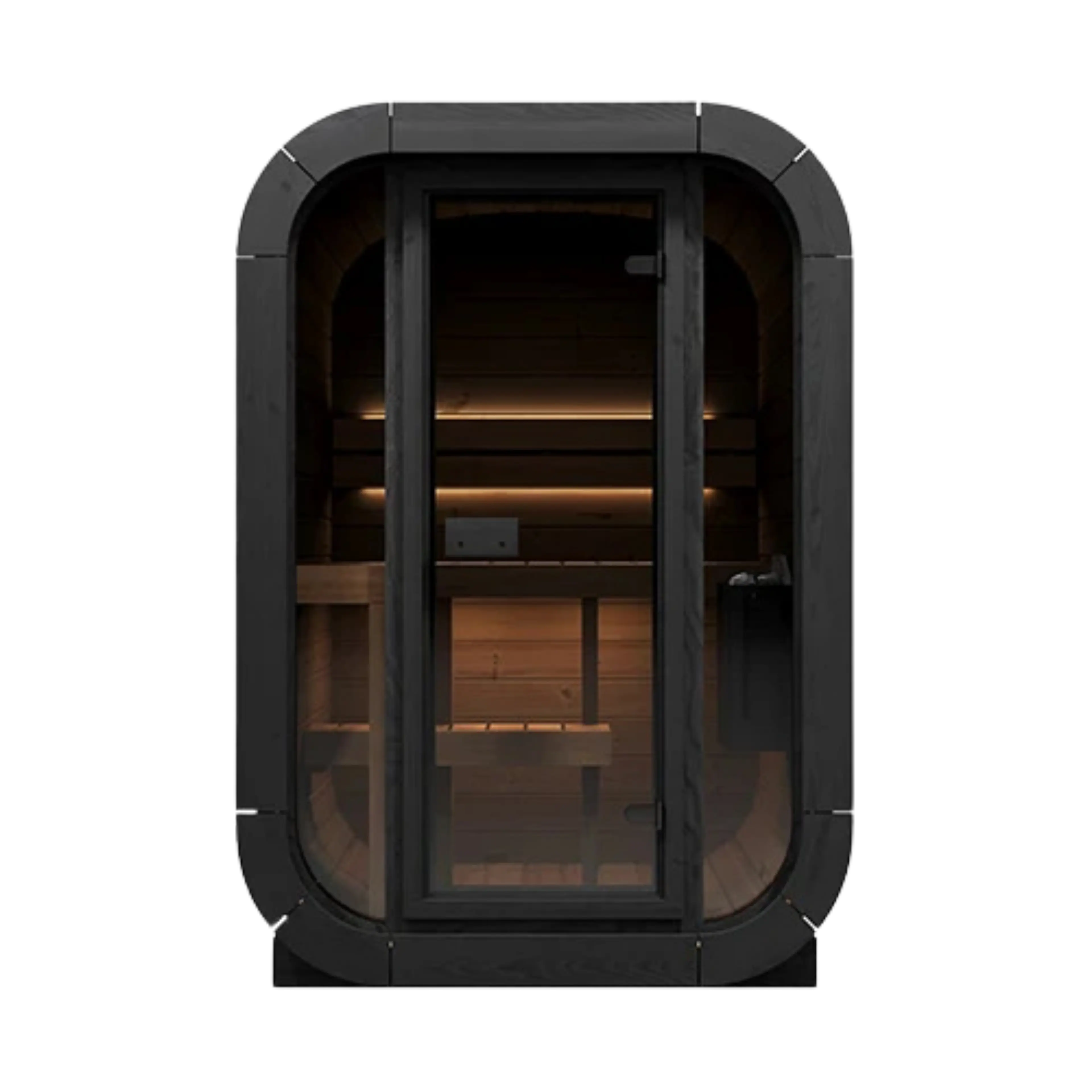 SaunaLife Cube CL3G Luxury 2 Person Outdoor Sauna