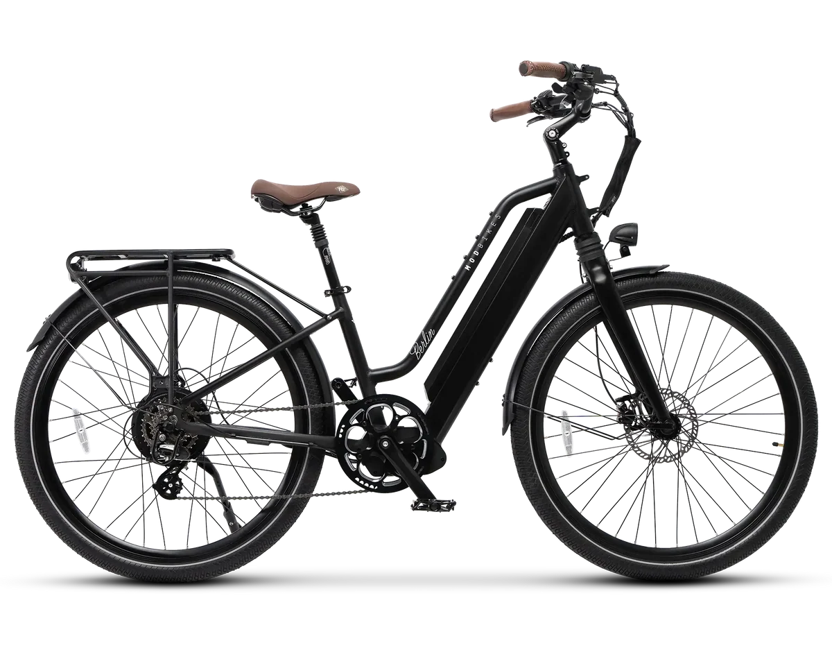 Product image for MOD Berlin Step-Thru 3 (Class 1) in Charcoal Black